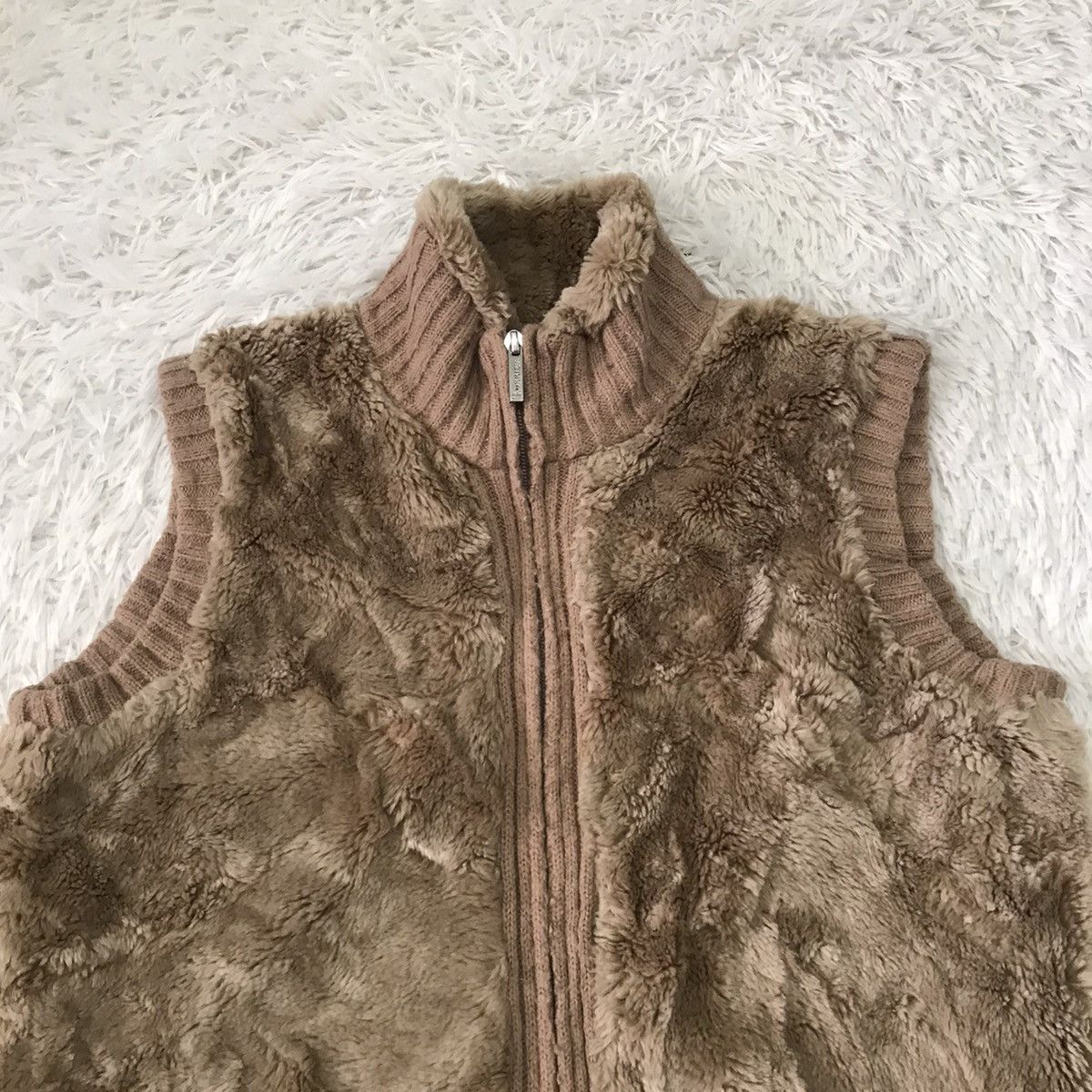 Krizia Uomo Rare Fake Fur Vest By Krizia Size US L / EU 52-54 / 3 - 5 Thumbnail