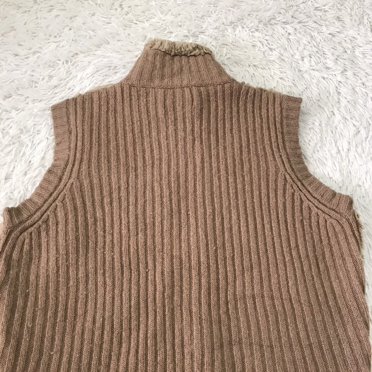 Krizia Uomo Rare Fake Fur Vest By Krizia Size US L / EU 52-54 / 3 - 8 Thumbnail