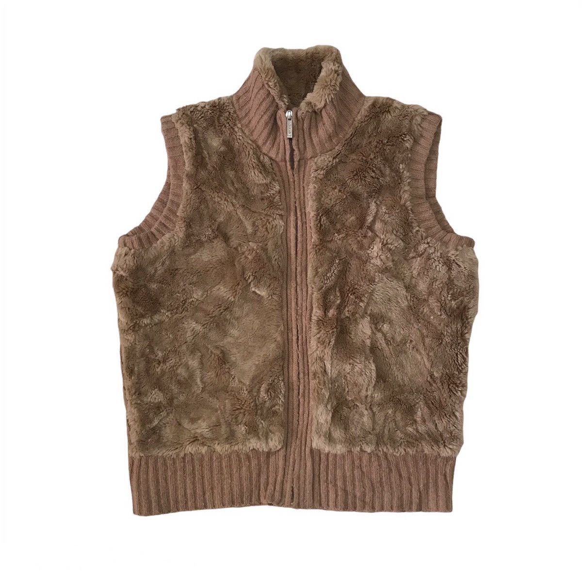 Rare Fake Fur Vest By Krizia