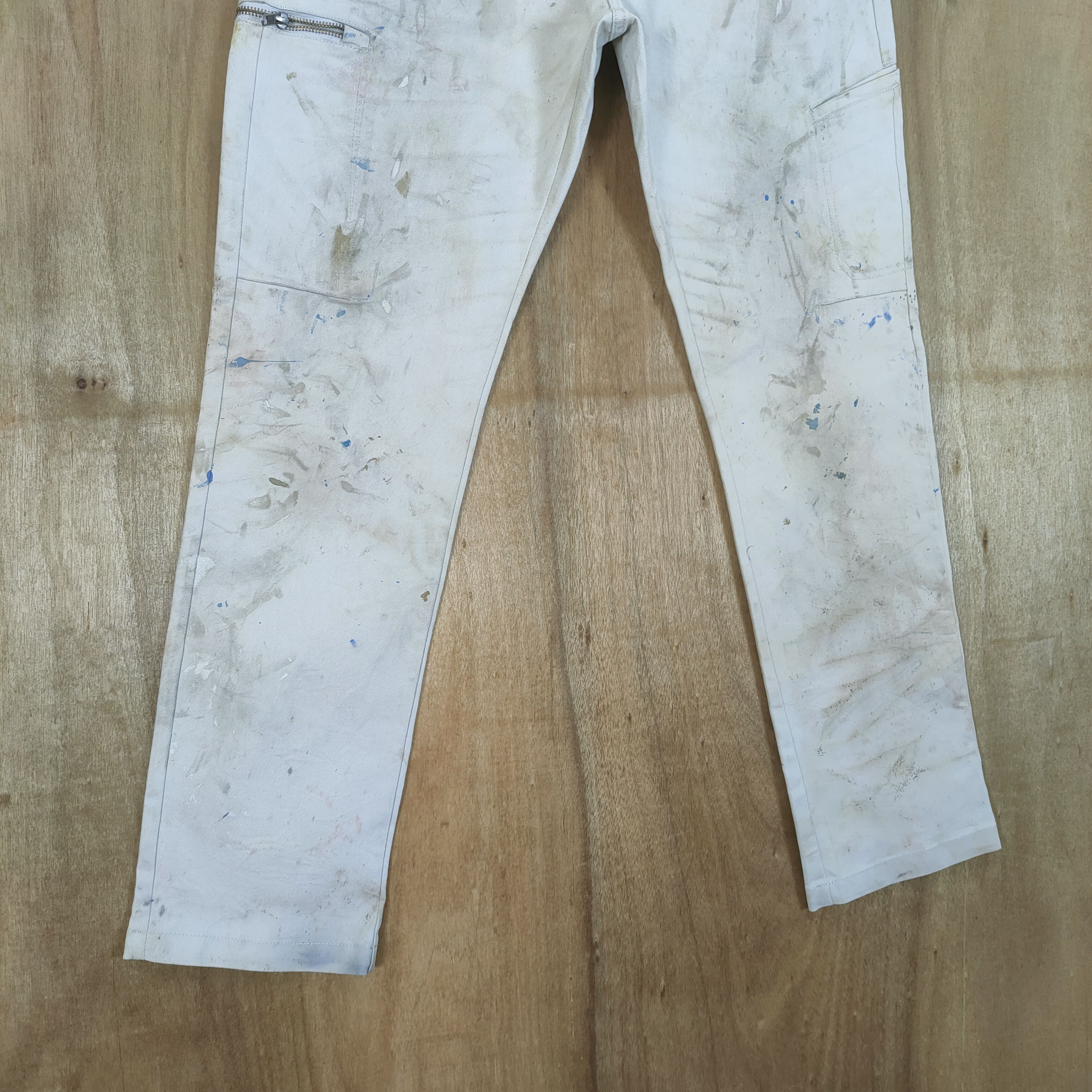Japanese Brand × Rusty × Vintage VINTAGE JAPANESE RUSTY FADED WORK CARGO PANTS Size US 32 / EU 48 - 3 Thumbnail