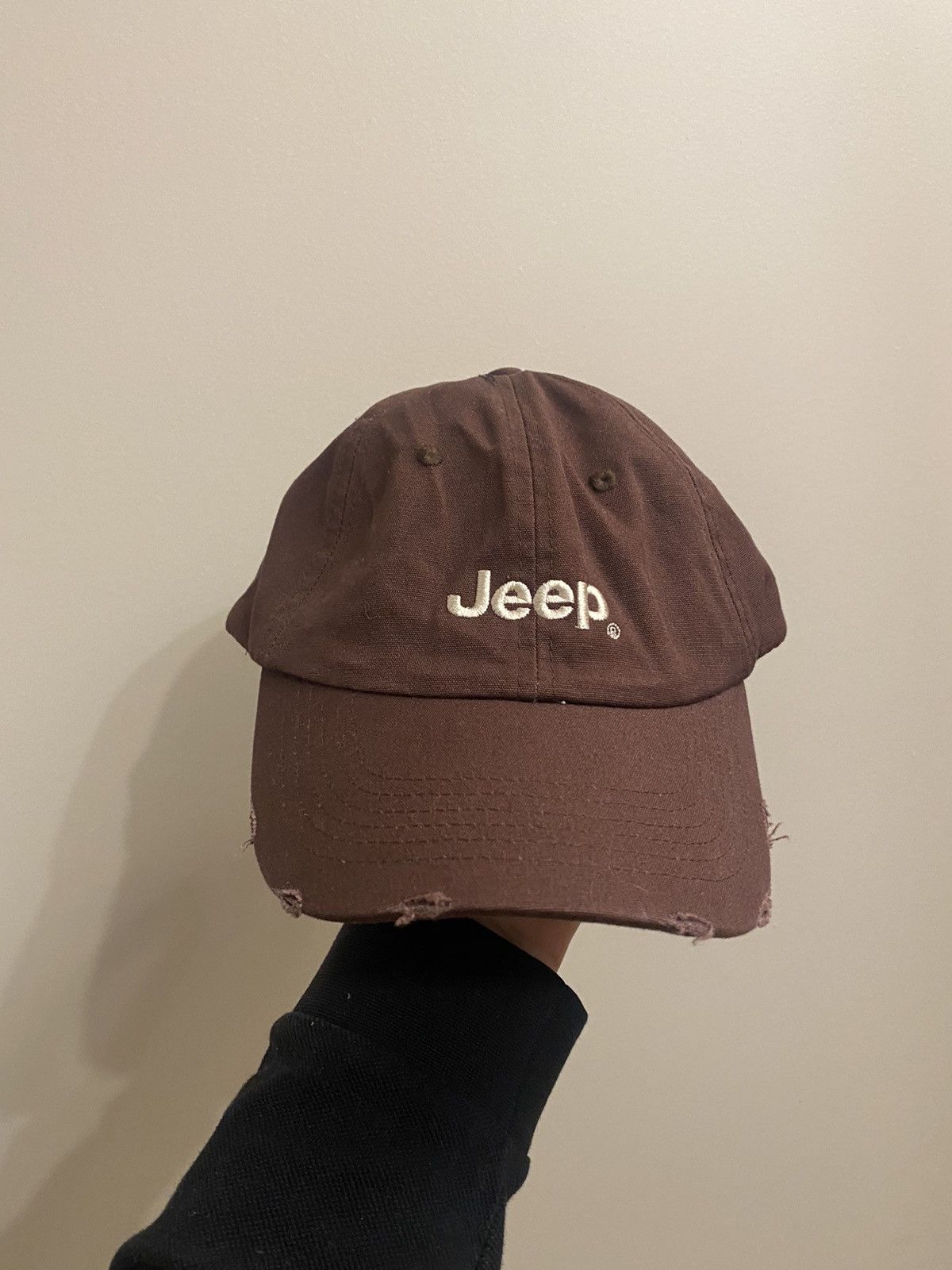 Vintage Vintage distressed jeep cap Size ONE SIZE - 1 Thumbnail
