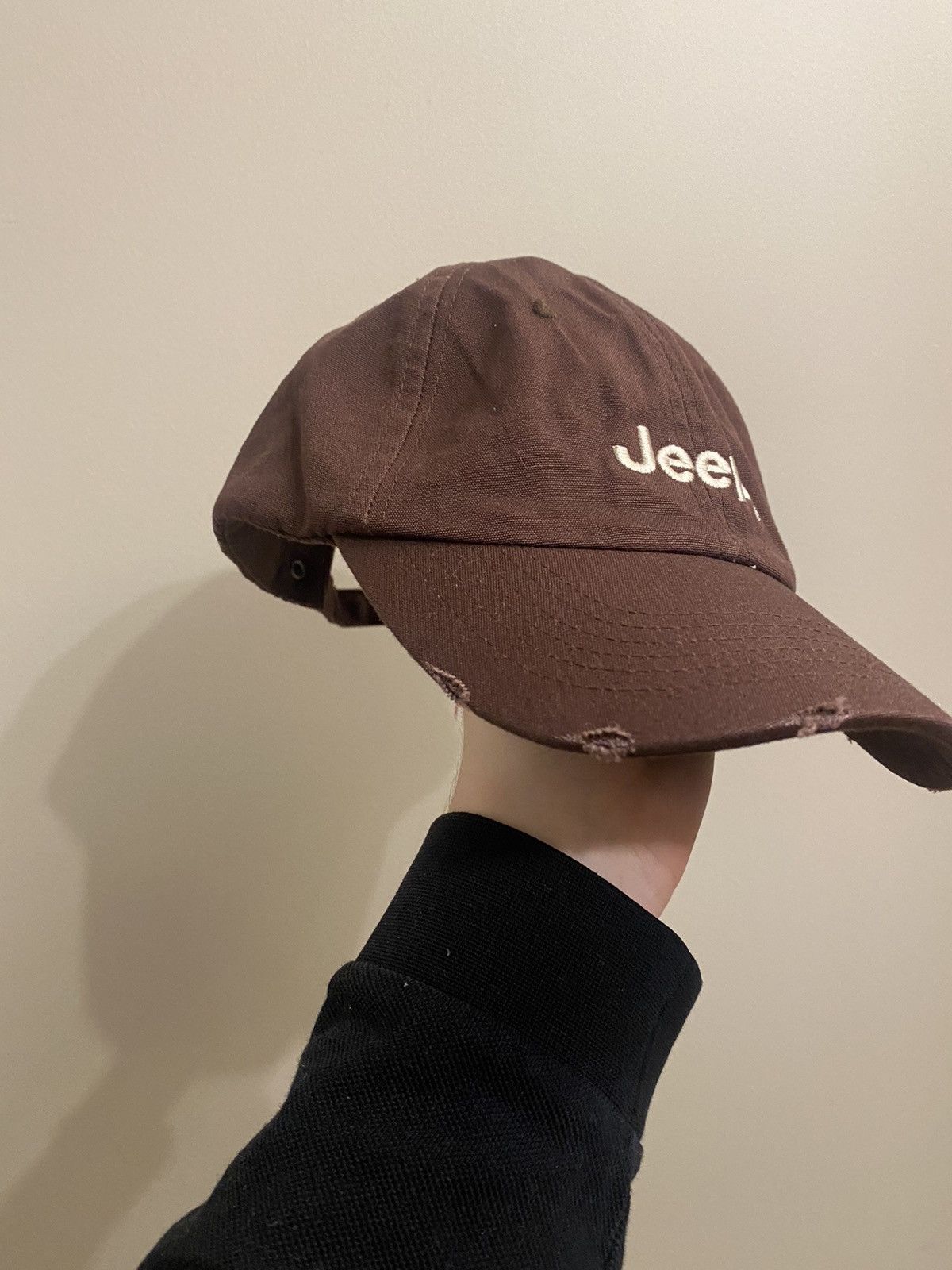 Vintage Vintage distressed jeep cap Size ONE SIZE - 2 Thumbnail
