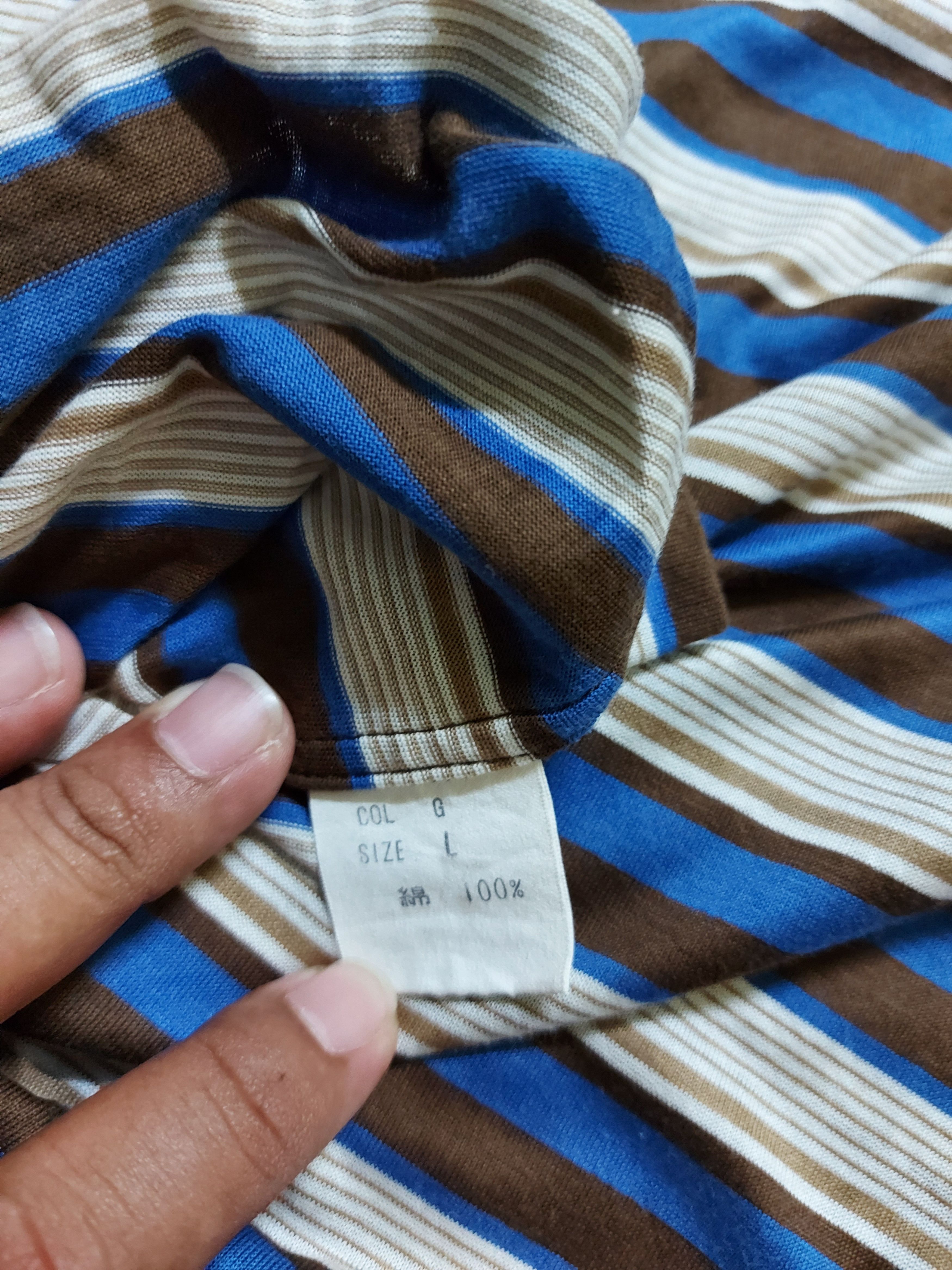 Christian Dior Monsieur (B71) christian dior - vintage stripes polo shirt Size US M / EU 48-50 / 2 - 6 Thumbnail