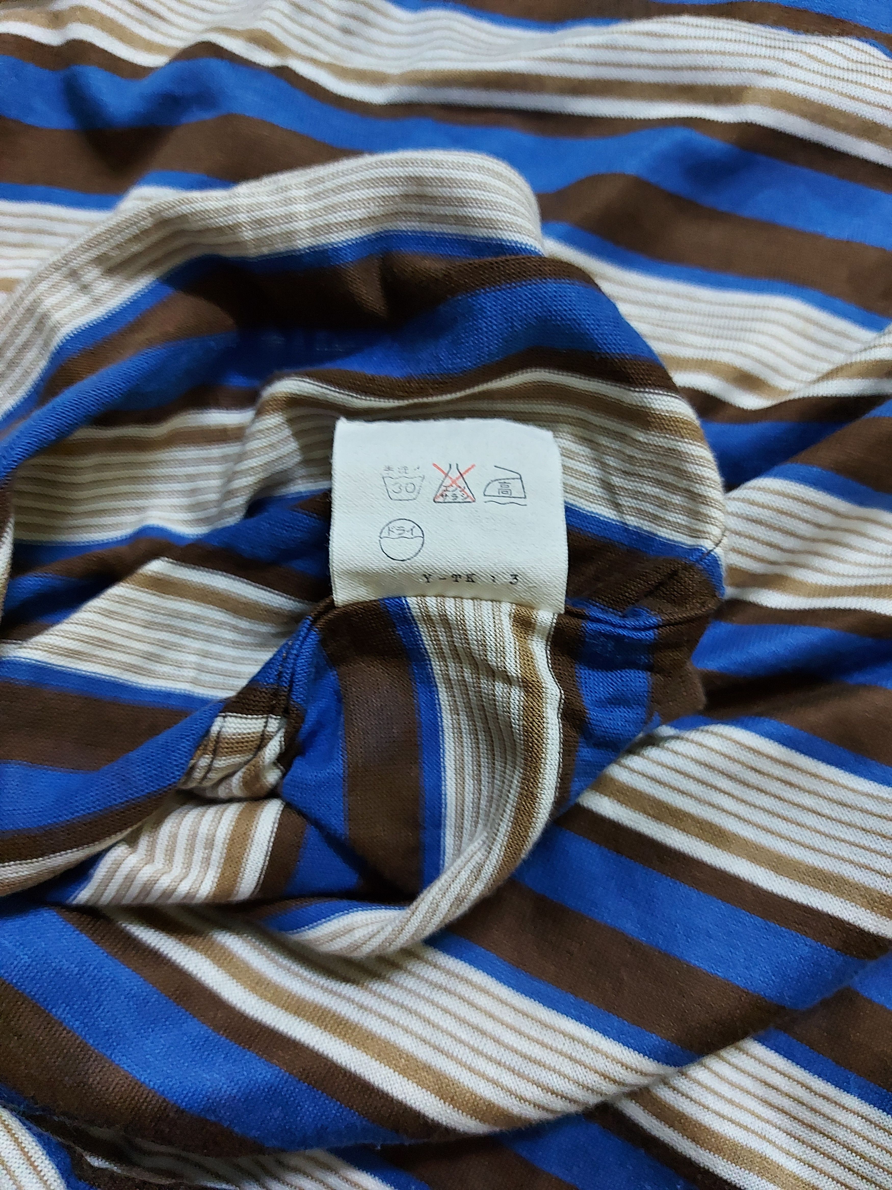 Christian Dior Monsieur (B71) christian dior - vintage stripes polo shirt Size US M / EU 48-50 / 2 - 7 Thumbnail