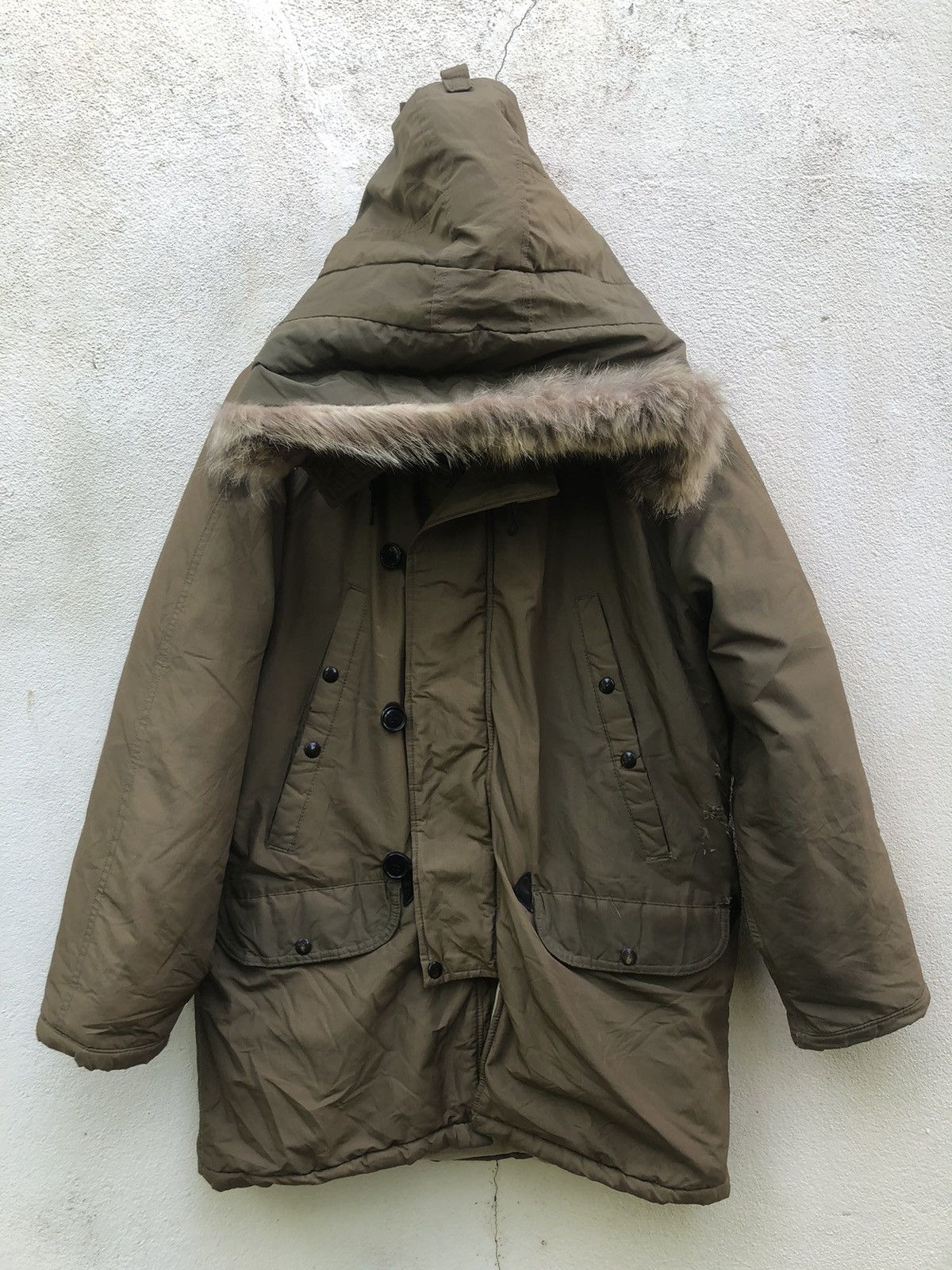 I. Spiewak And Sons 🔥WINTER OFFER❌VINTAGE SPIEWAK Golden Fleece Bomber FurHooded Size US L / EU 52-54 / 3 - 2 Thumbnail