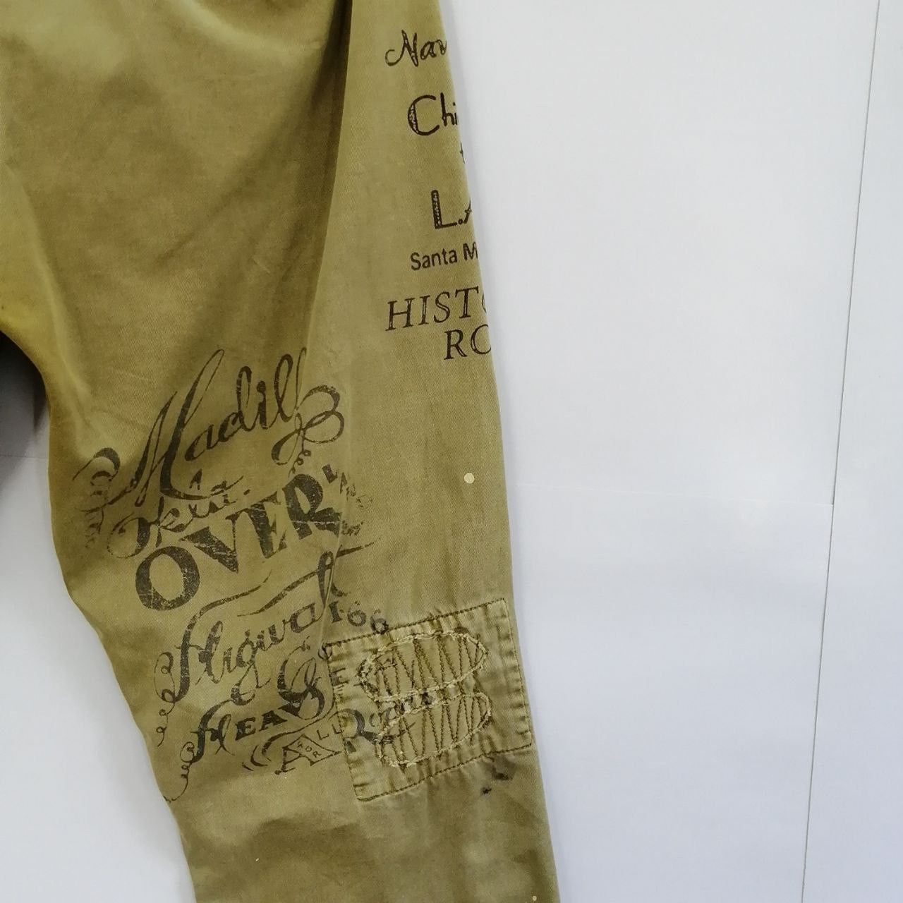 Avirex × Japanese Brand Vintage Avirex Art Design Distressed Style Pants Size US 36 / EU 52 - 7 Thumbnail