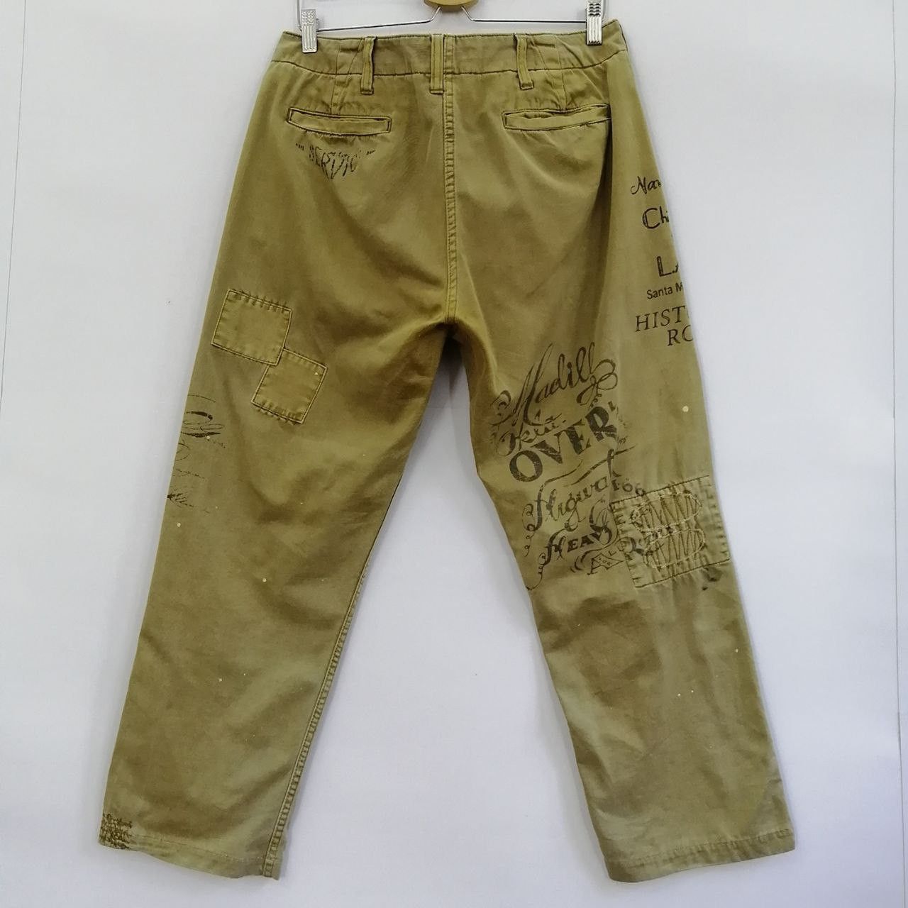 Avirex × Japanese Brand Vintage Avirex Art Design Distressed Style Pants Size US 36 / EU 52 - 6 Thumbnail