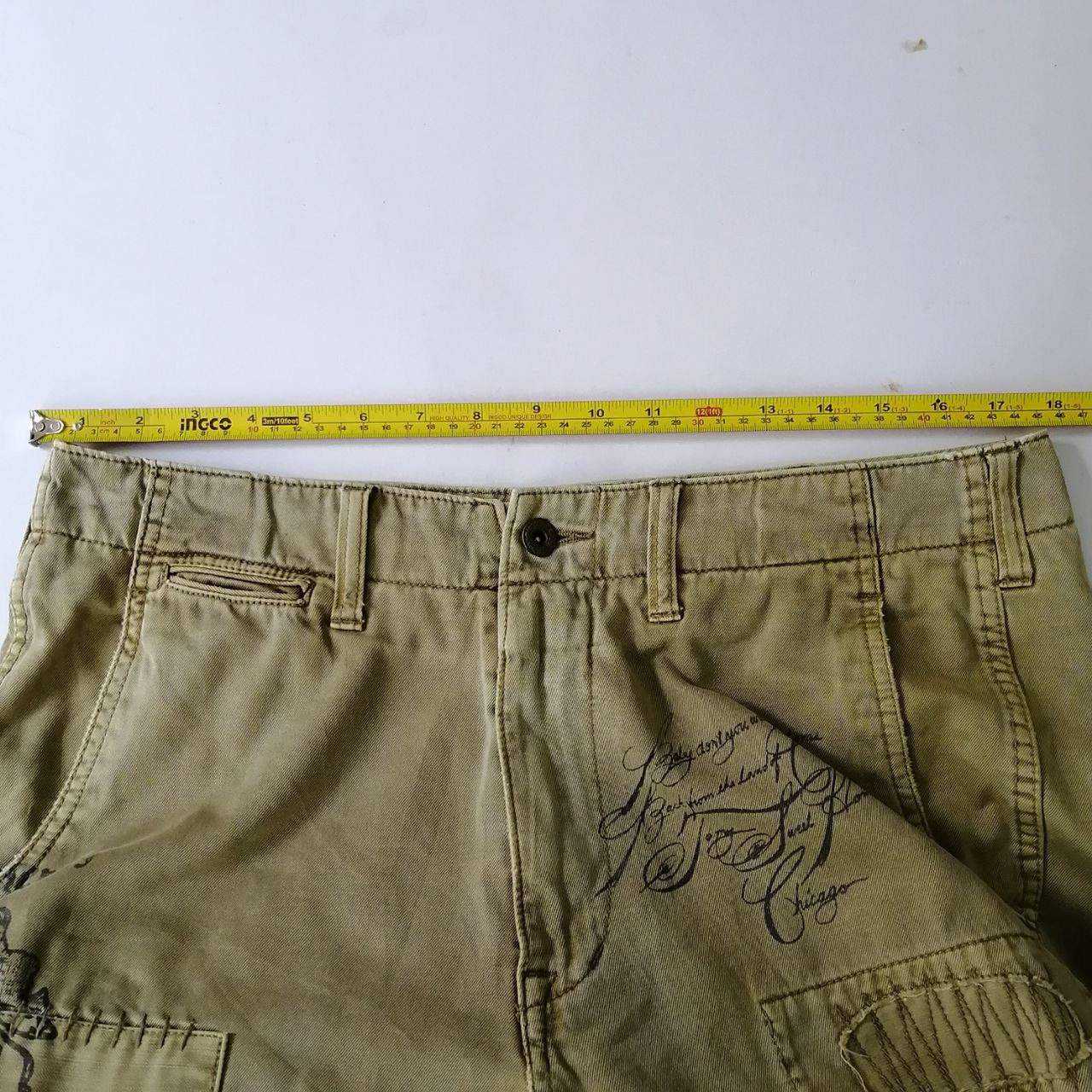 Avirex × Japanese Brand Vintage Avirex Art Design Distressed Style Pants Size US 36 / EU 52 - 13 Thumbnail