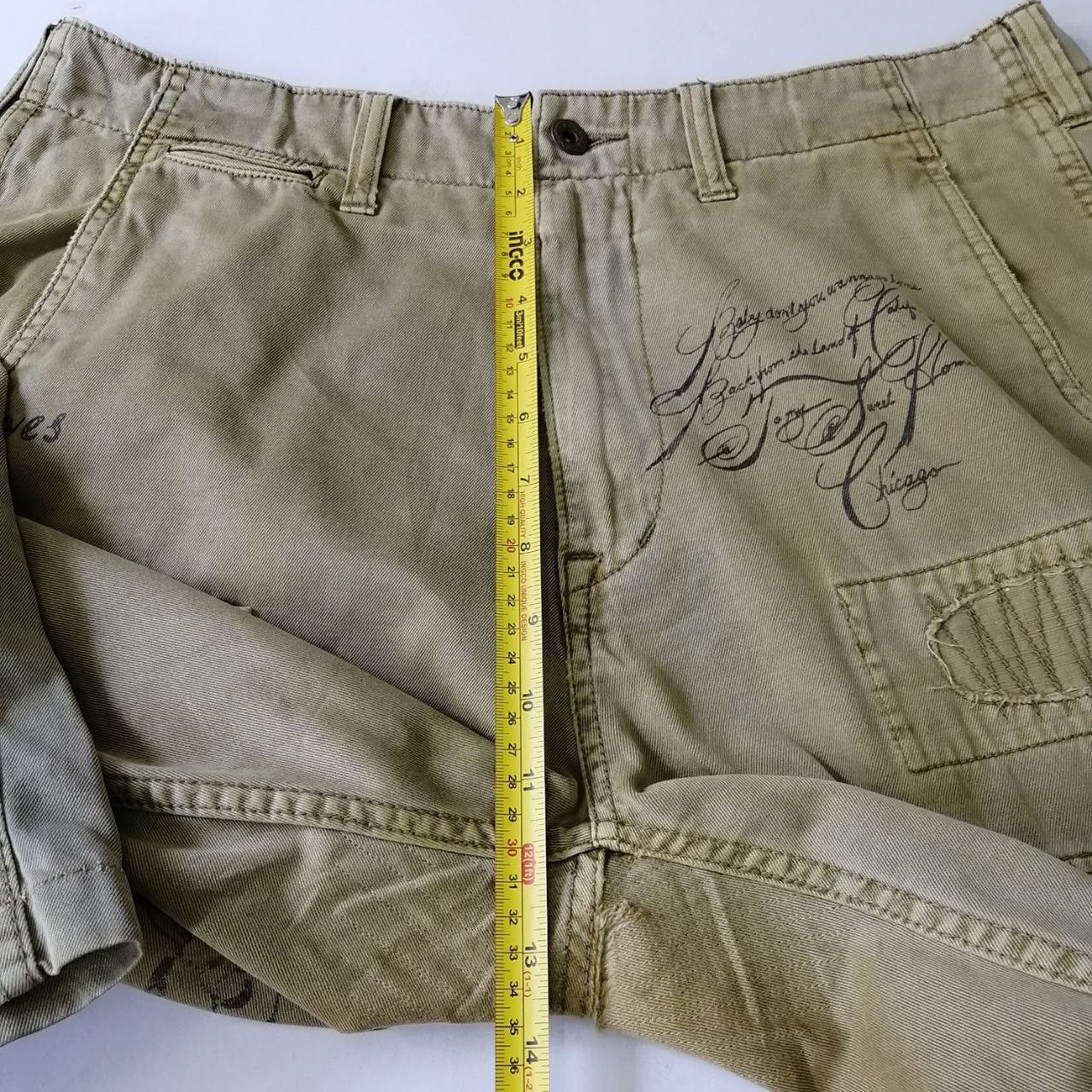 Avirex × Japanese Brand Vintage Avirex Art Design Distressed Style Pants Size US 36 / EU 52 - 14 Thumbnail