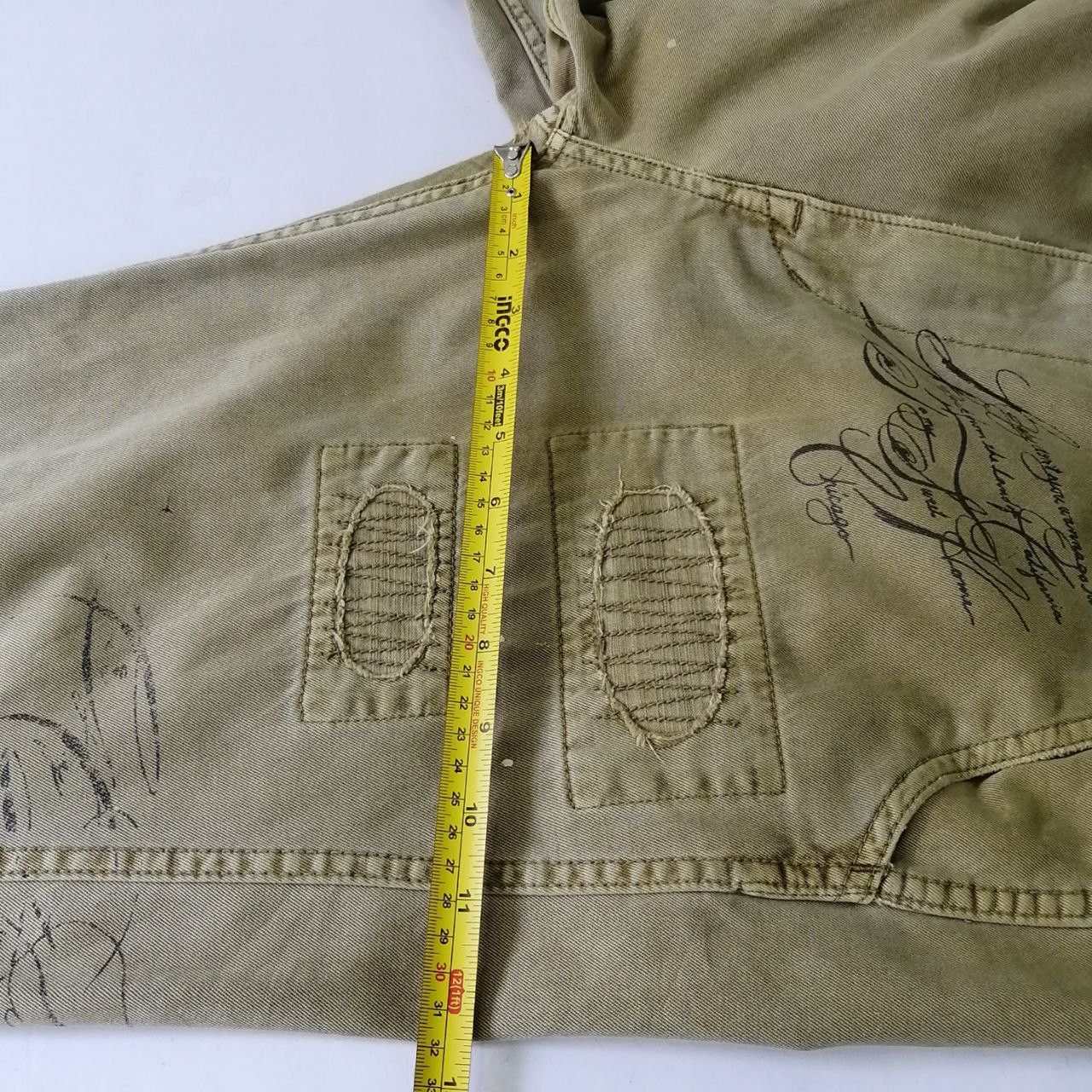 Avirex × Japanese Brand Vintage Avirex Art Design Distressed Style Pants Size US 36 / EU 52 - 15 Thumbnail