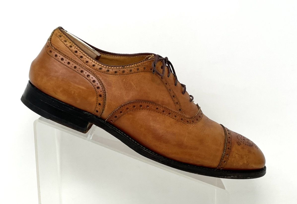 Alden Alden 911 Medallion Tip Cap Toe Balmoral Oxford Dress