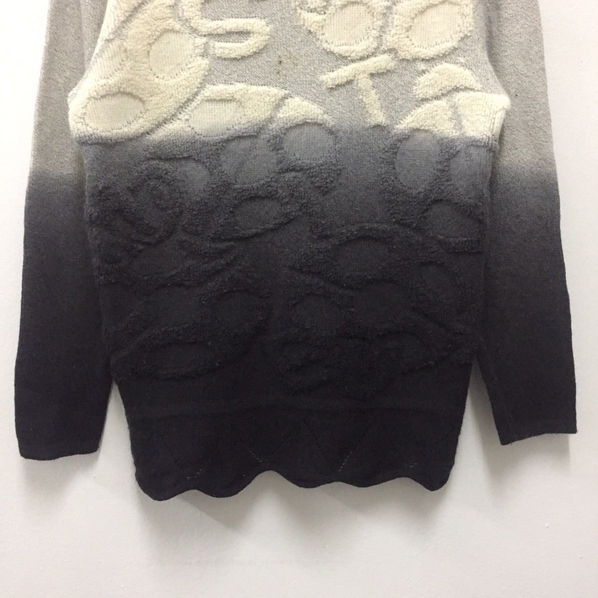 Aran Isles Knitwear Vintage LI.NA Chic Triple Tones Knitwear Sweater Size US M / EU 48-50 / 2 - 3 Thumbnail