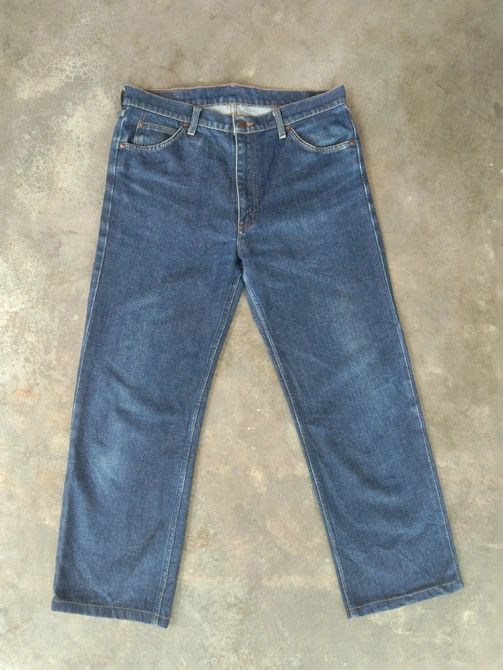 Levi's Vintage Levi's Jeans 605 Orange Tab Straight Leg 34x27 Size US 34 / EU 50 - 2 Thumbnail