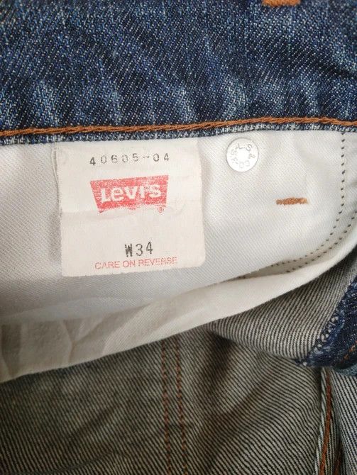 Levi's Vintage Levi's Jeans 605 Orange Tab Straight Leg 34x27 Size US 34 / EU 50 - 4 Thumbnail