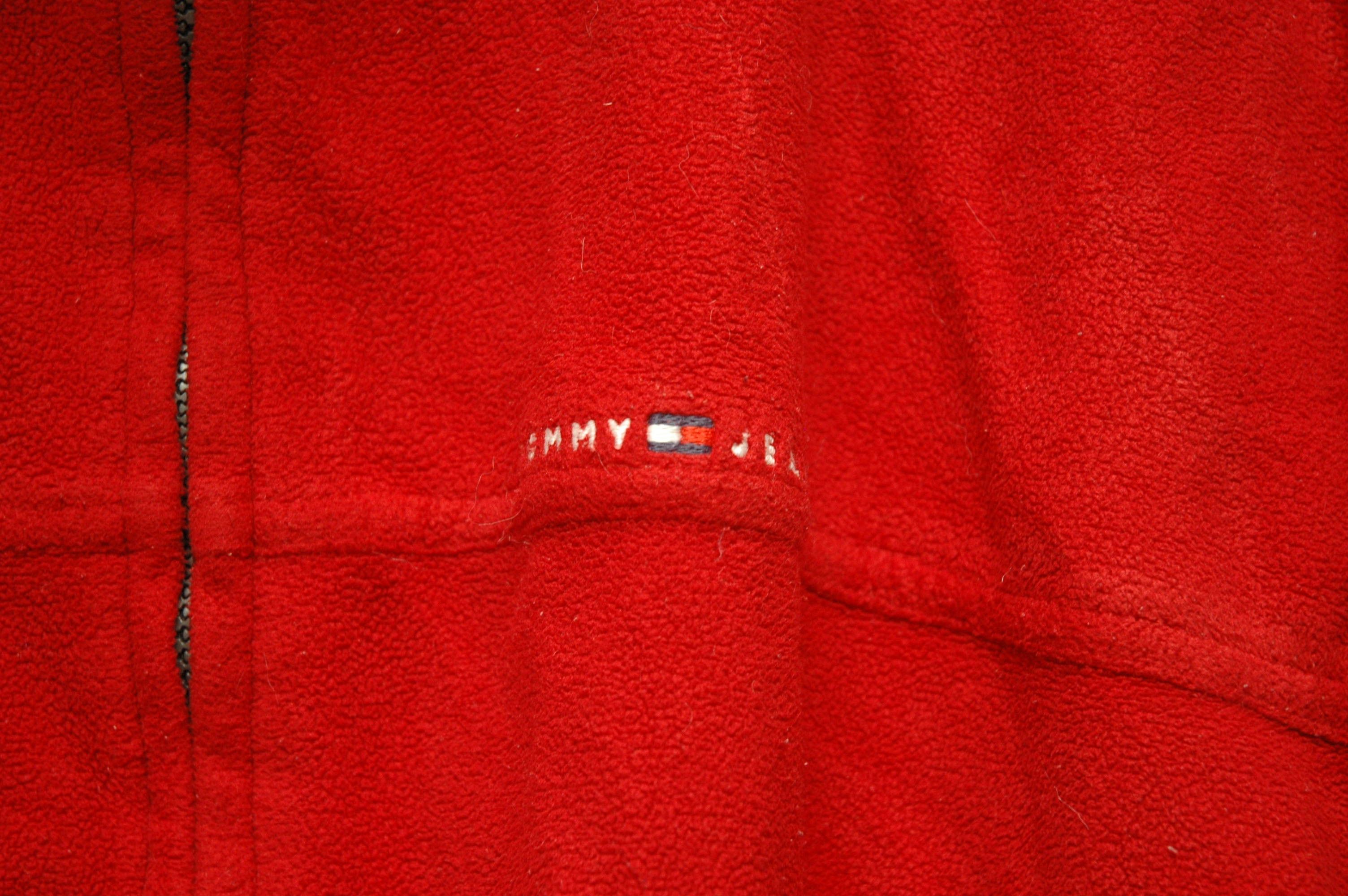 Tommy Hilfiger Vintage Tommy Hilfiger Fleece Two-Sided Size US XL / EU 56 / 4 - 6 Thumbnail