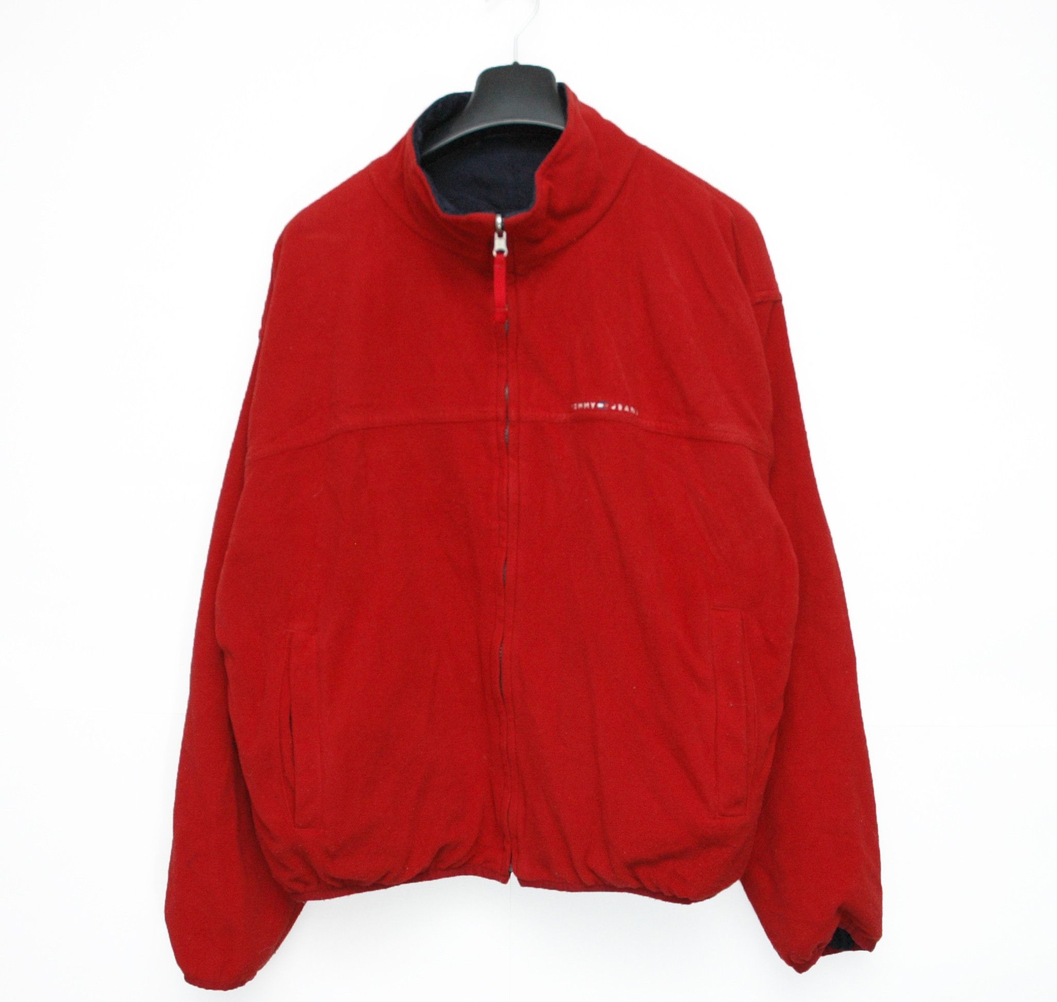 Tommy Hilfiger Vintage Tommy Hilfiger Fleece Two-Sided Size US XL / EU 56 / 4 - 5 Thumbnail