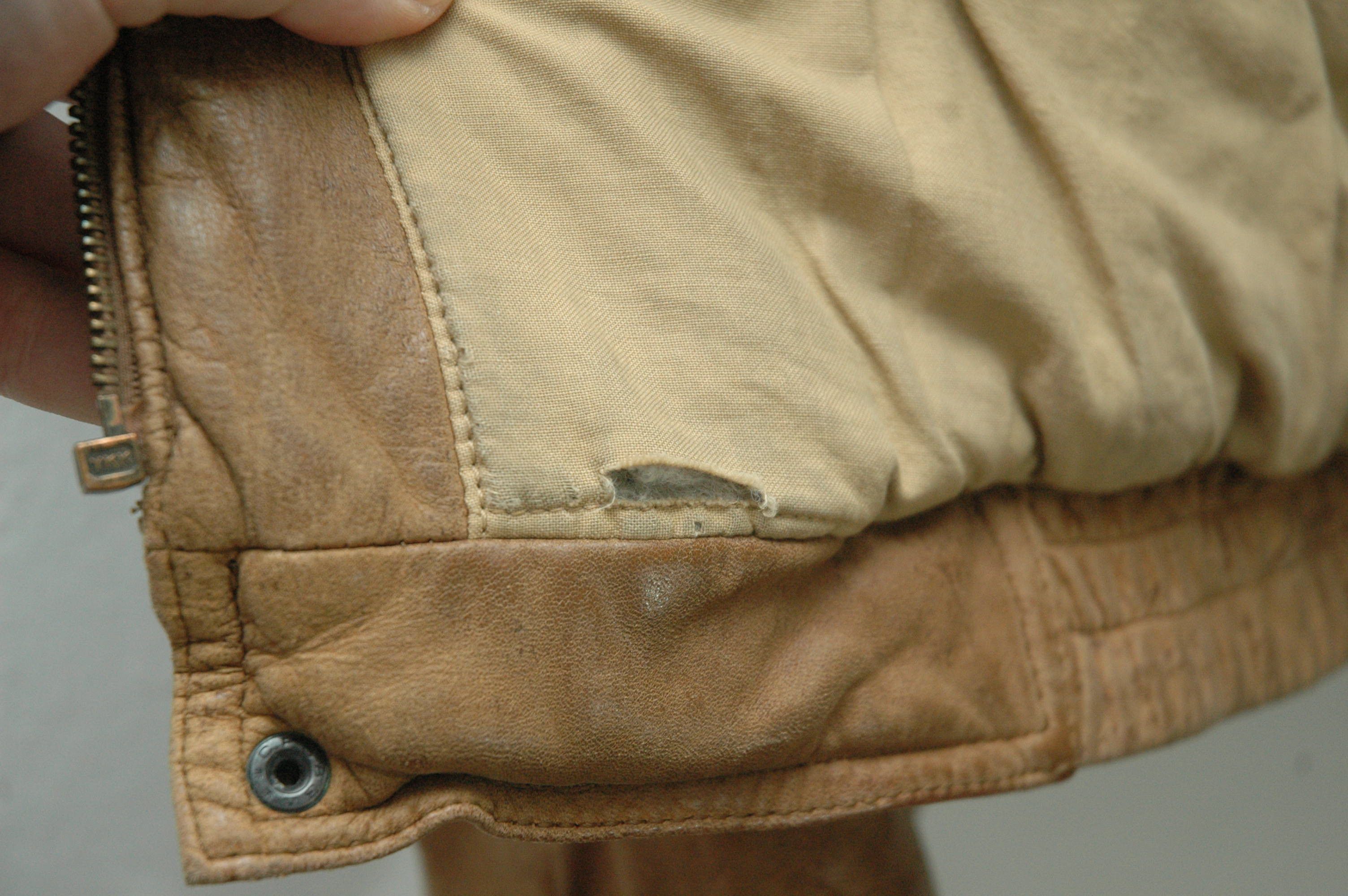 Levi's Levis Leather Vintage 80s Jacket made in Korea Size US S / EU 44-46 / 1 - 10 Thumbnail