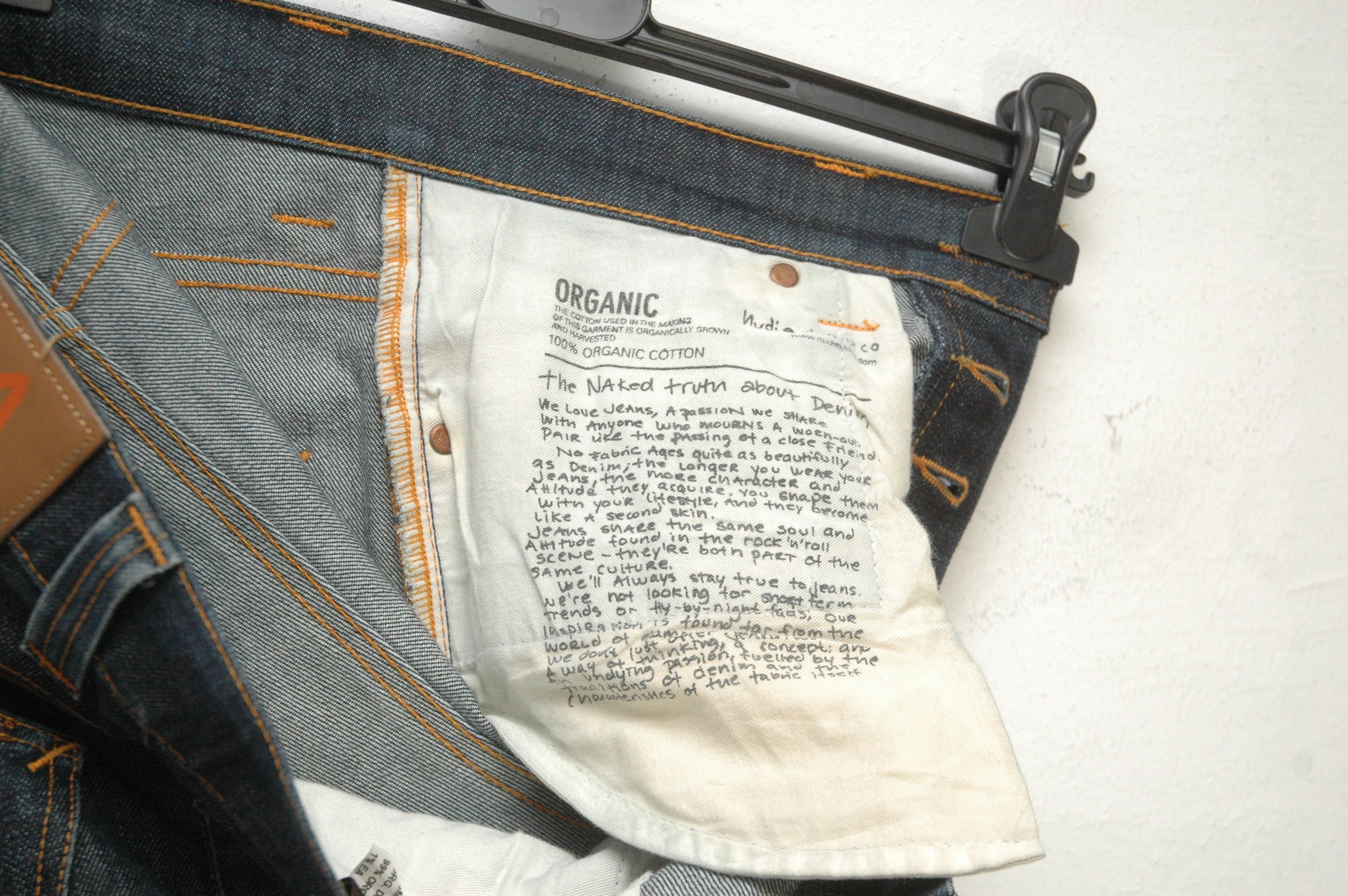 Nudie Jeans Nudie Jeans Grim Tim Made in Italy W30 L32 Size US 30 / EU 46 - 10 Thumbnail