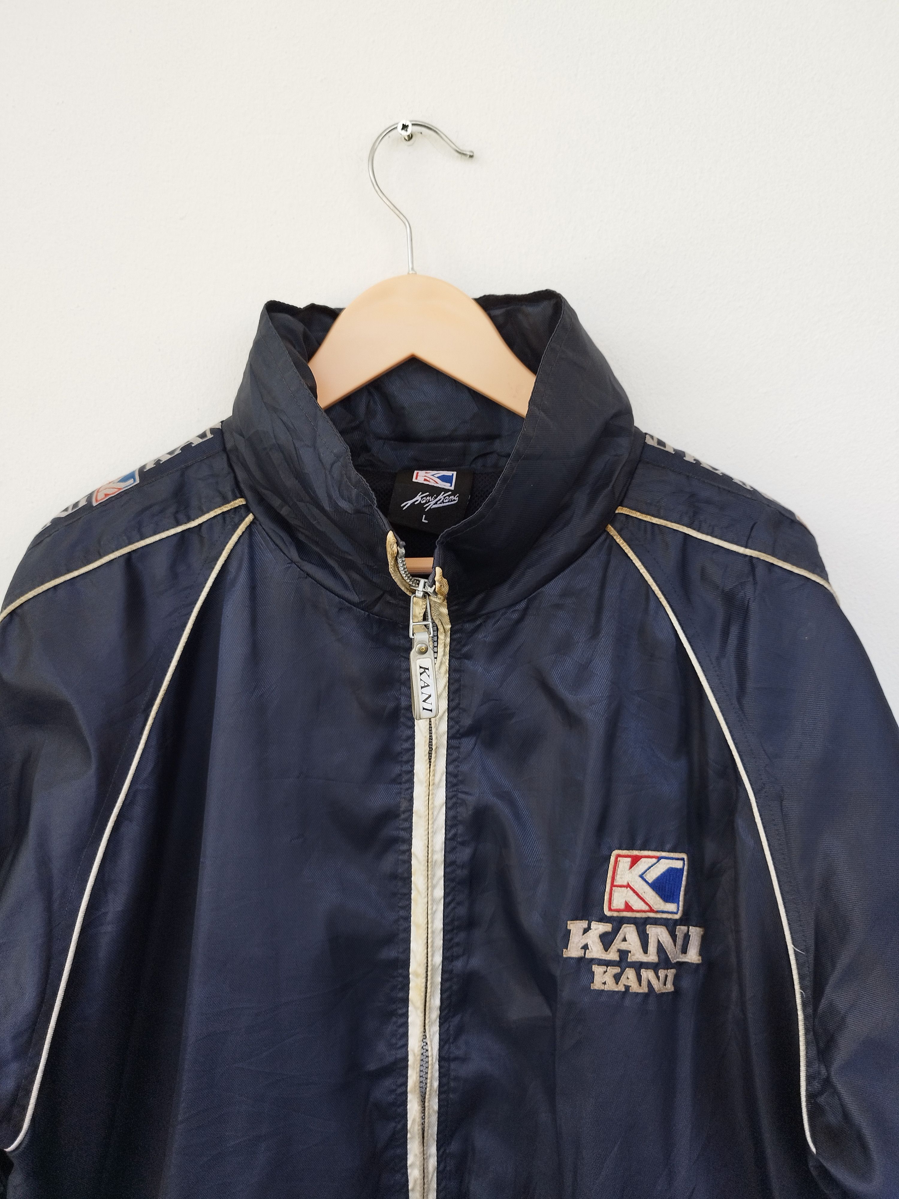 Karl Kani Vintage 90s Vintage Karl Kani jacket windbreaker Size US L / EU 52-54 / 3 - 3 Thumbnail