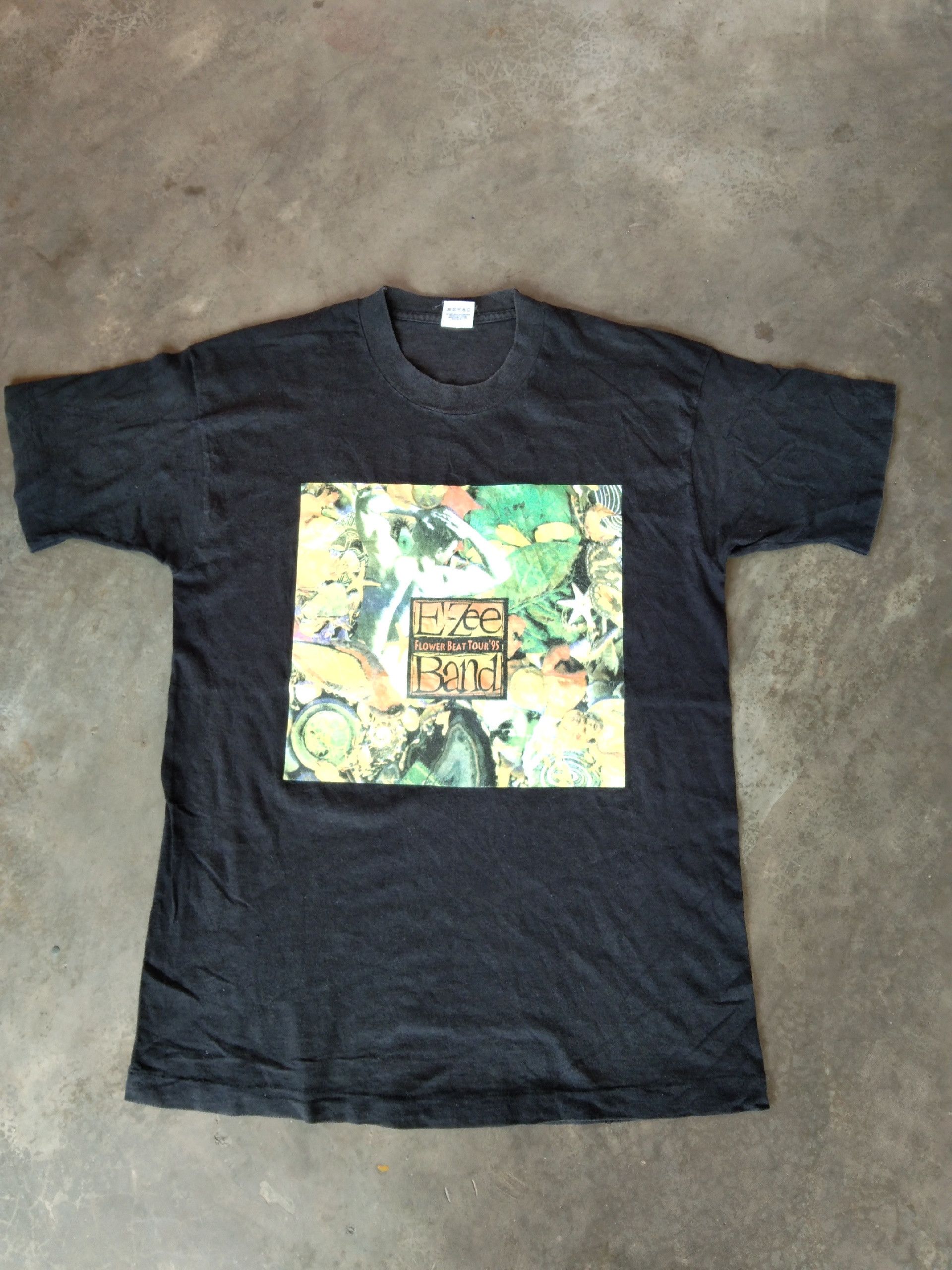 90s E-Zee Band Tour 95 Made In USA Vintage T Shirt