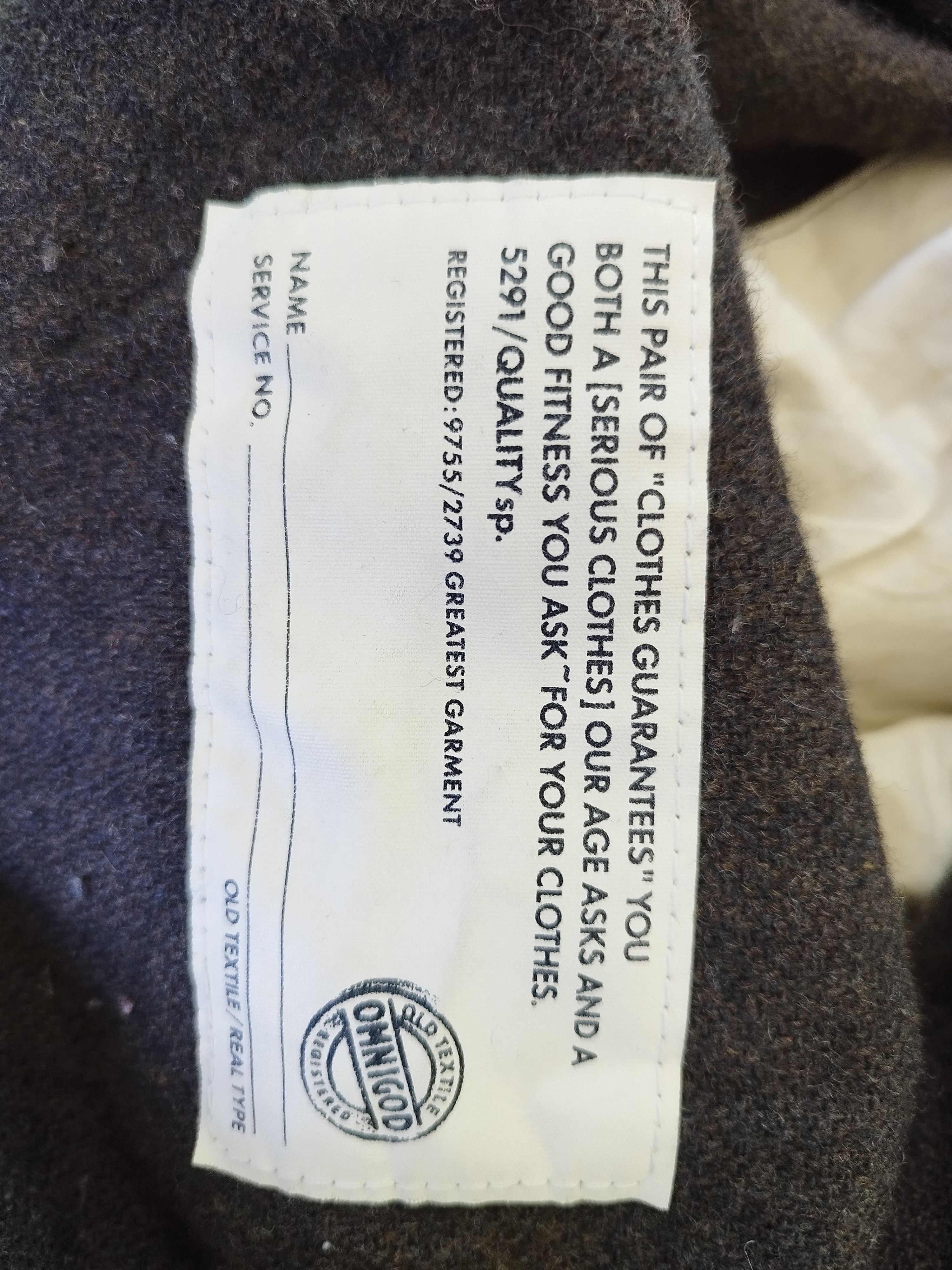 If Six Was Nine Omnigod jacket wool Size US S / EU 44-46 / 1 - 10 Thumbnail