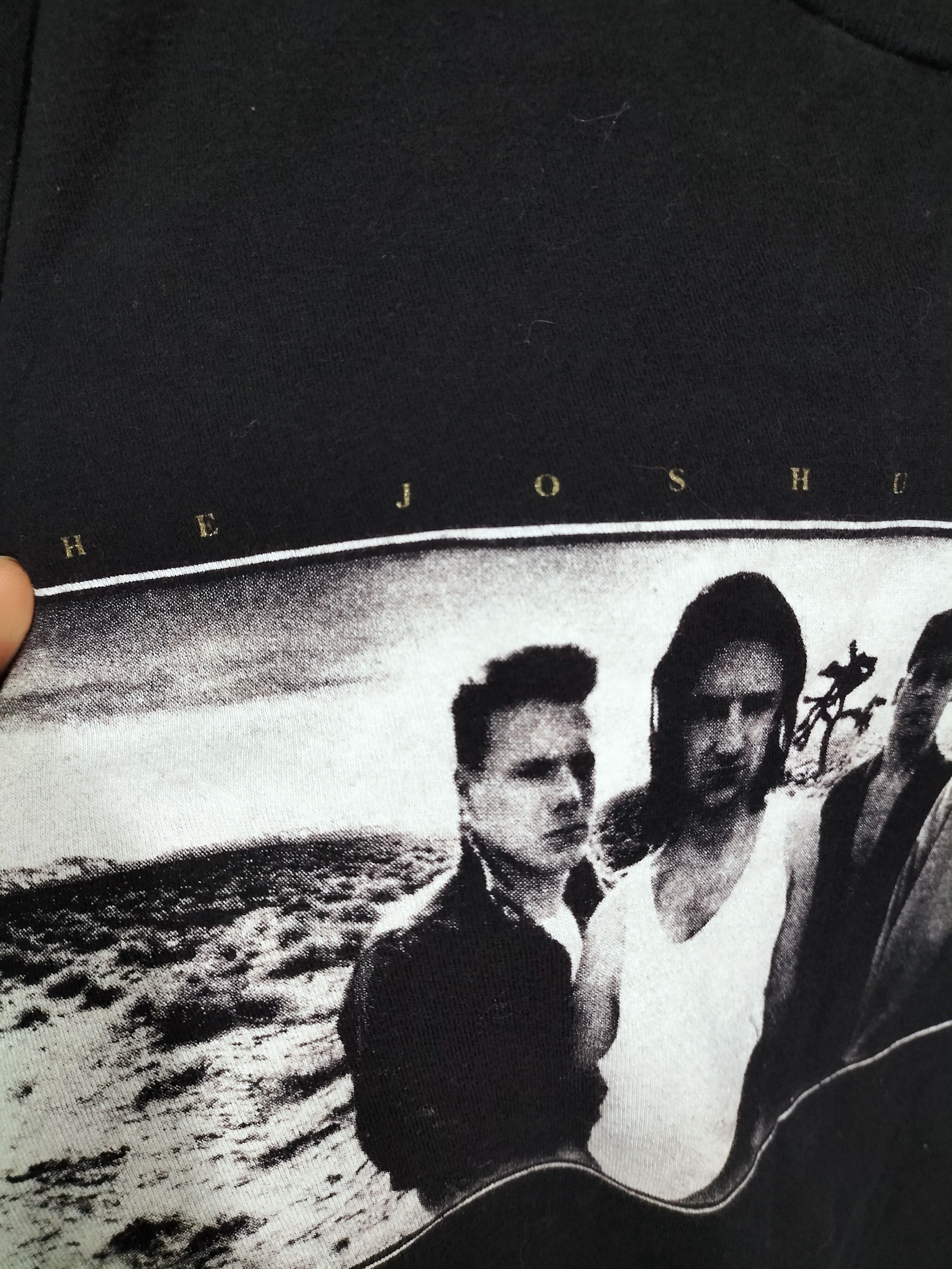 Band Tees × Vintage Vintage U2 Band The Joshua Three Tour Europe 1987 lIve Size US L / EU 52-54 / 3 - 6 Thumbnail