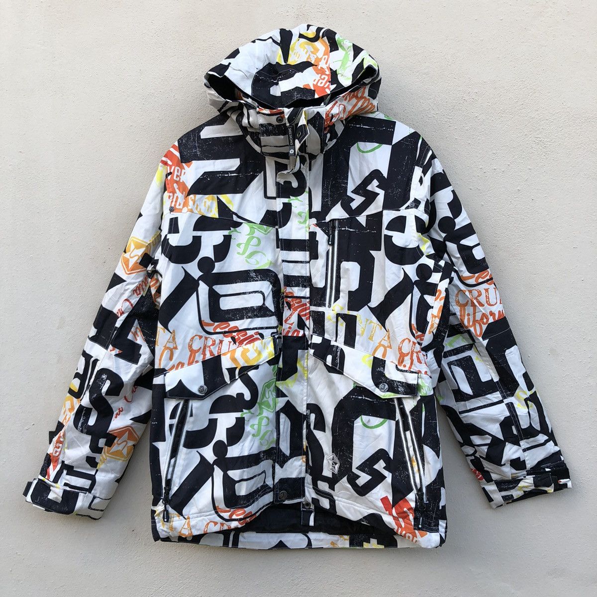 Vintage SESSIONS SKATEBOARD FULLPRINT DESIGN Jacket