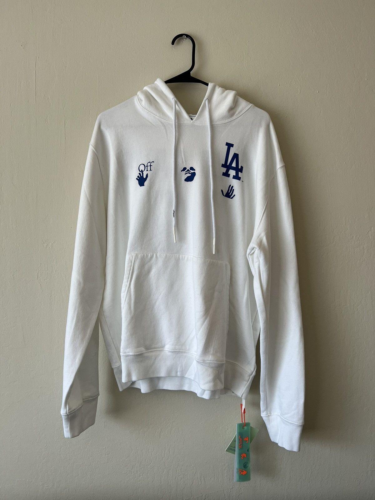 Off-White x MLB La Dodger Hoodie L