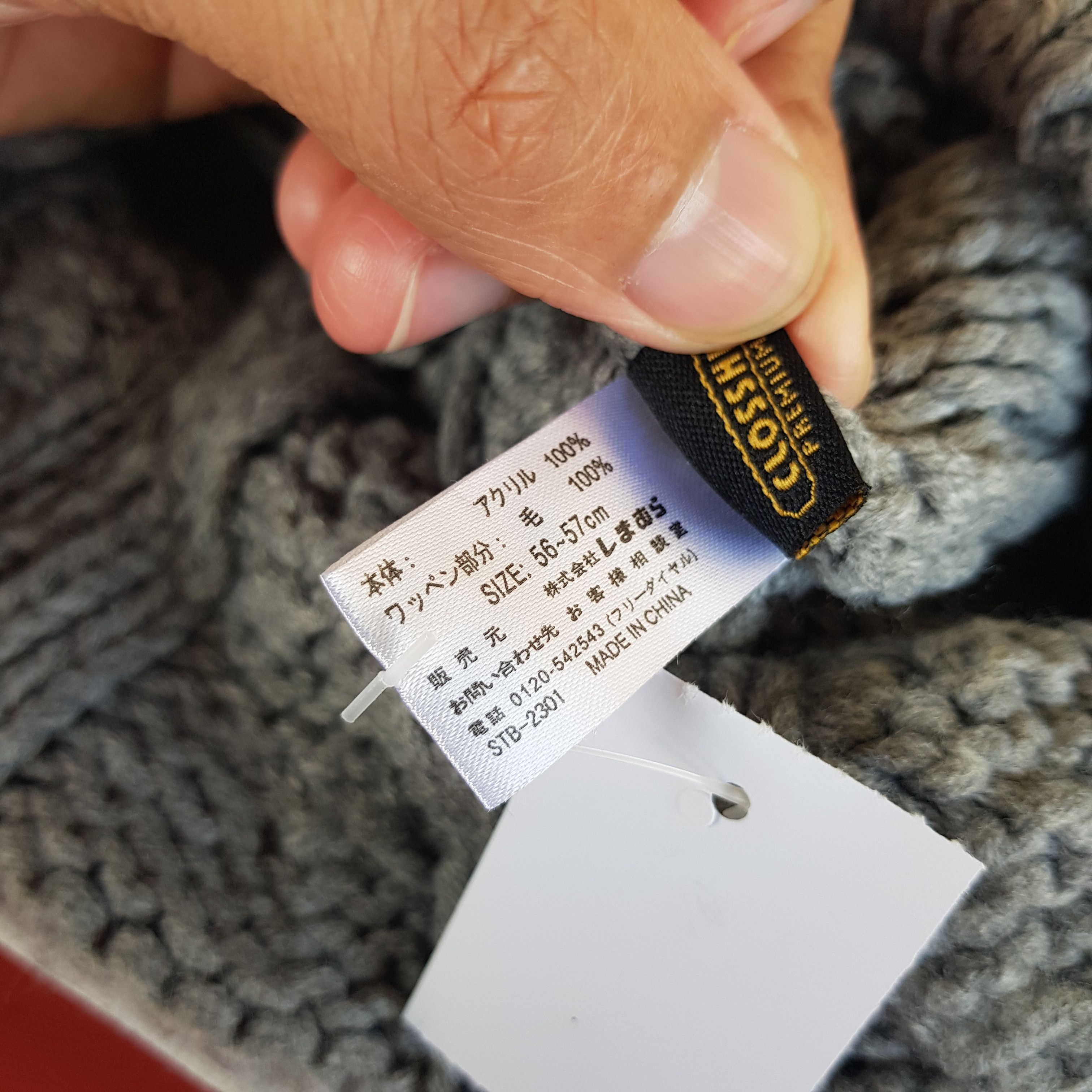 Japanese Brand × Vintage Vintage Haris Tweed Beanie Knitted Snow Cap Hats Size ONE SIZE - 7 Thumbnail