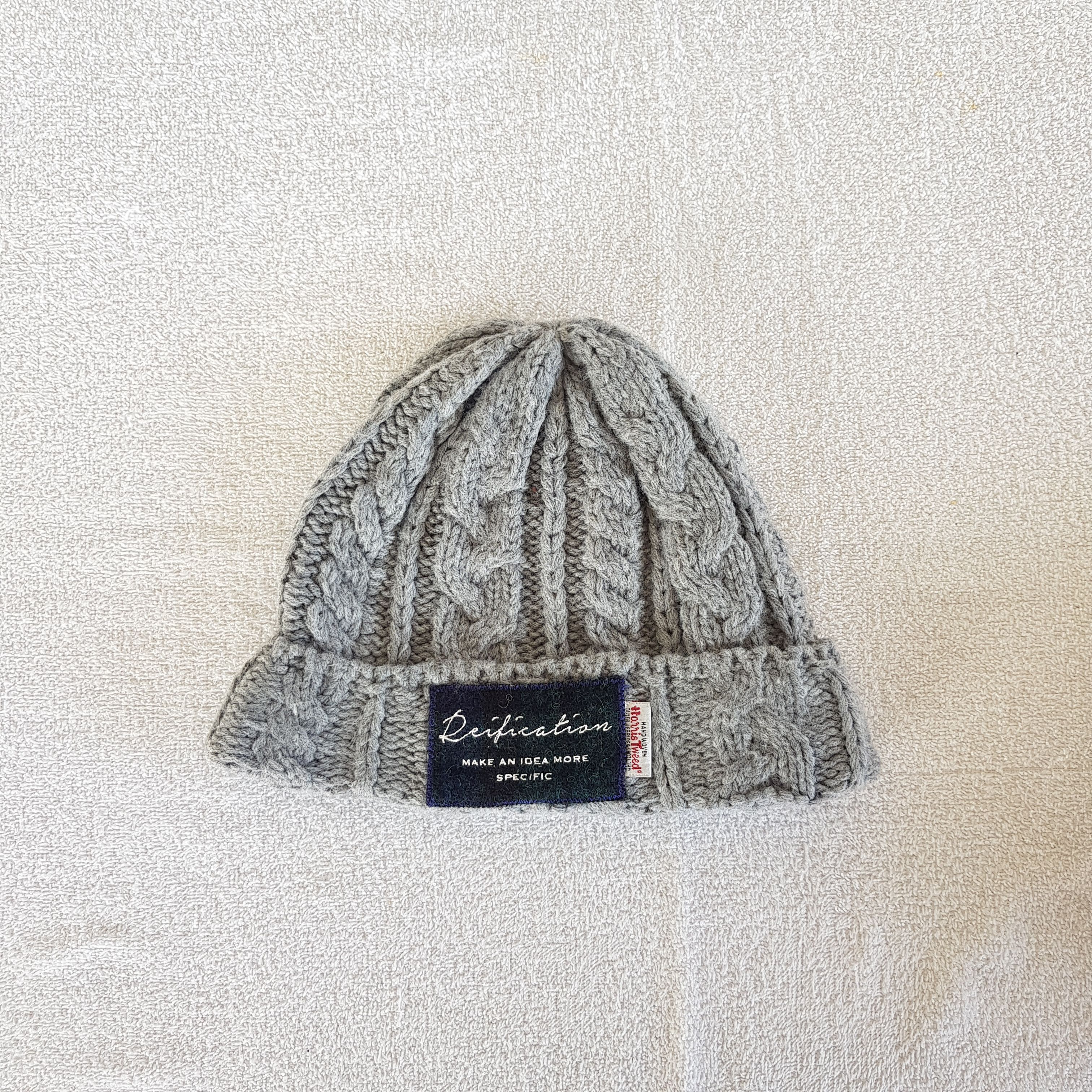 Japanese Brand × Vintage Vintage Haris Tweed Beanie Knitted Snow Cap Hats Size ONE SIZE - 5 Thumbnail