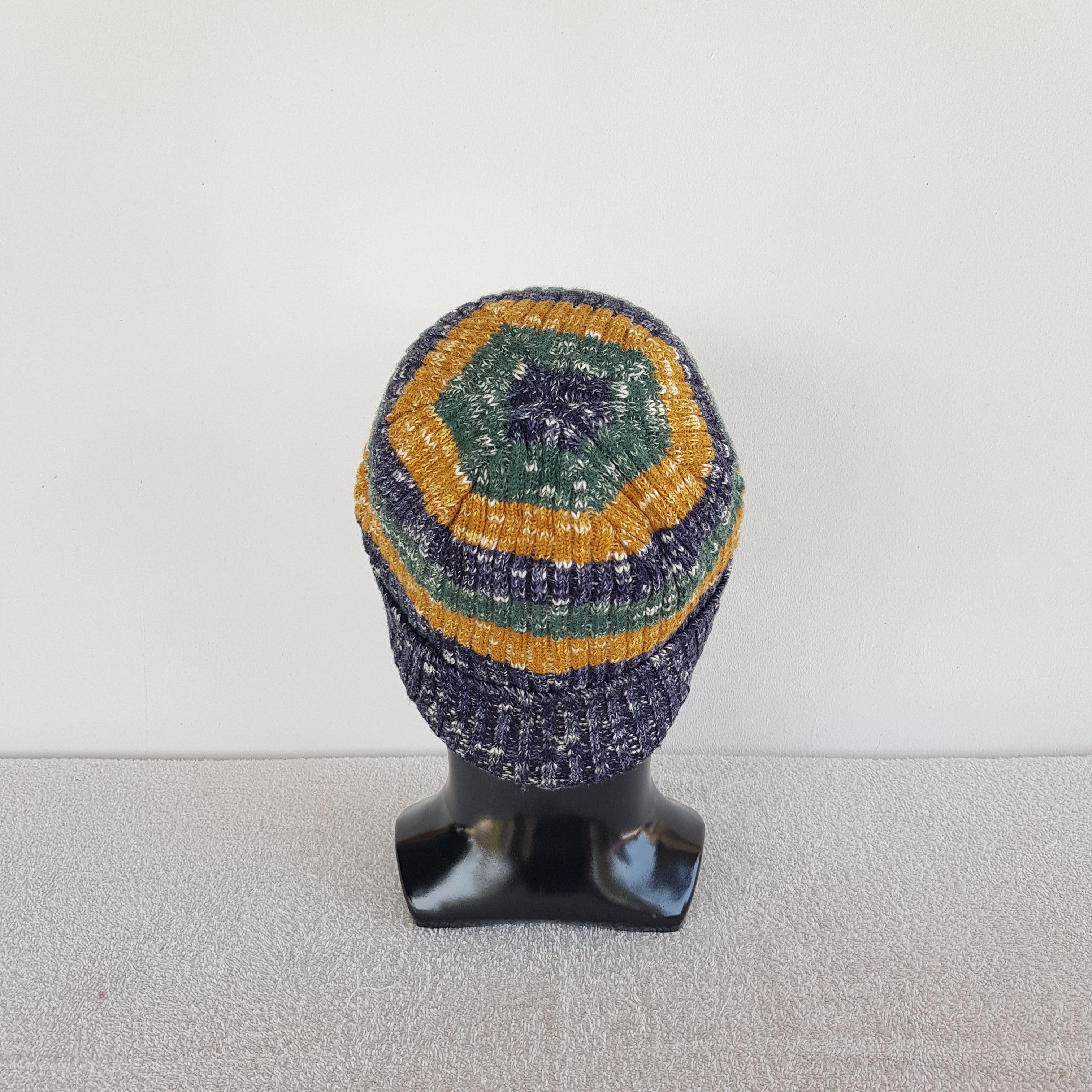 Japanese Brand × Vintage Japanese Beanie Humor Snow Cap Big Smile Hats - AC10426. Size ONE SIZE - 4 Thumbnail