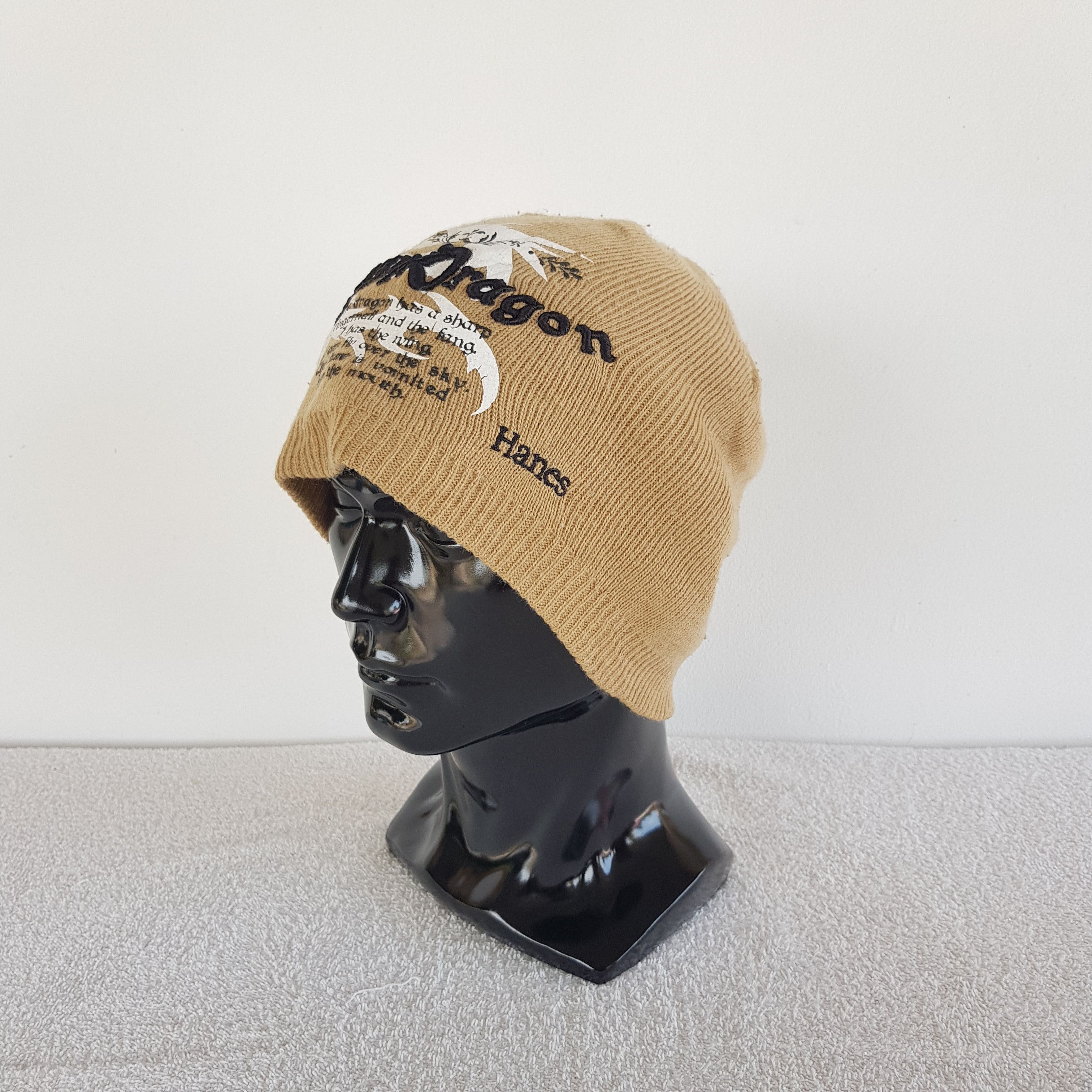 Crazy Dragon Beanie Snow Cap Hanes Hats - AC10291.