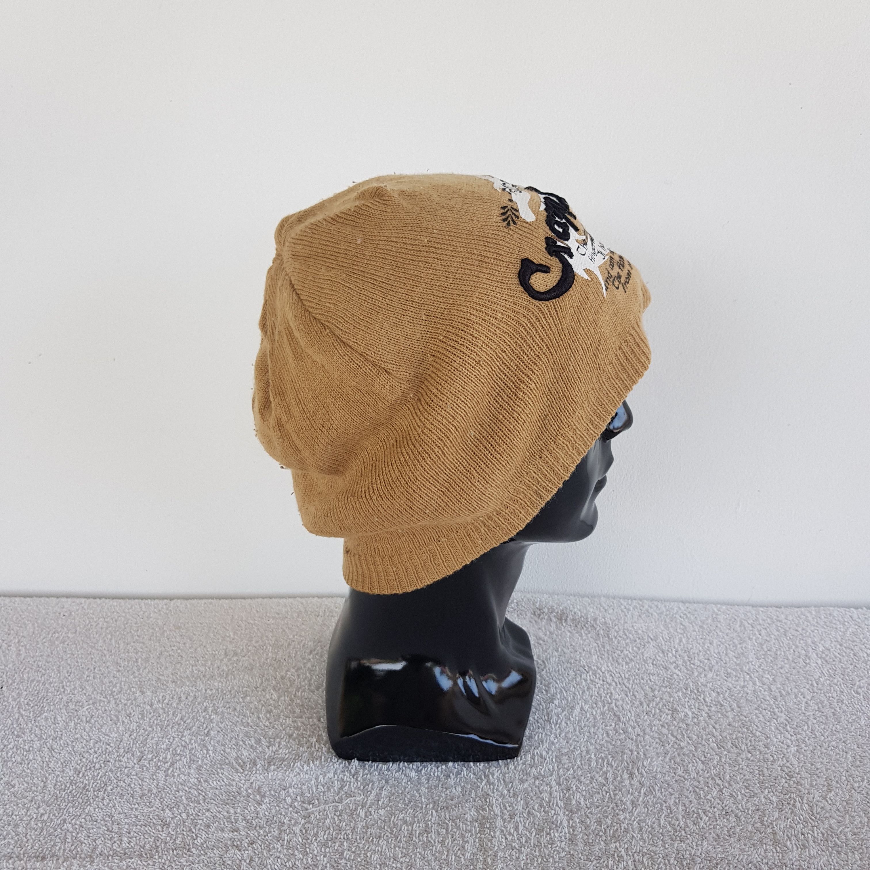 Japanese Brand × Vintage Crazy Dragon Beanie Snow Cap Hanes Hats - AC10291. Size ONE SIZE - 3 Thumbnail