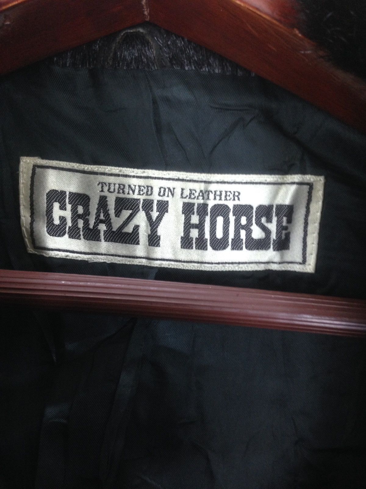 Genuine Leather Vintage Crazy Horse Leather Fur Neck Long Coat Size US S / EU 44-46 / 1 - 7 Thumbnail