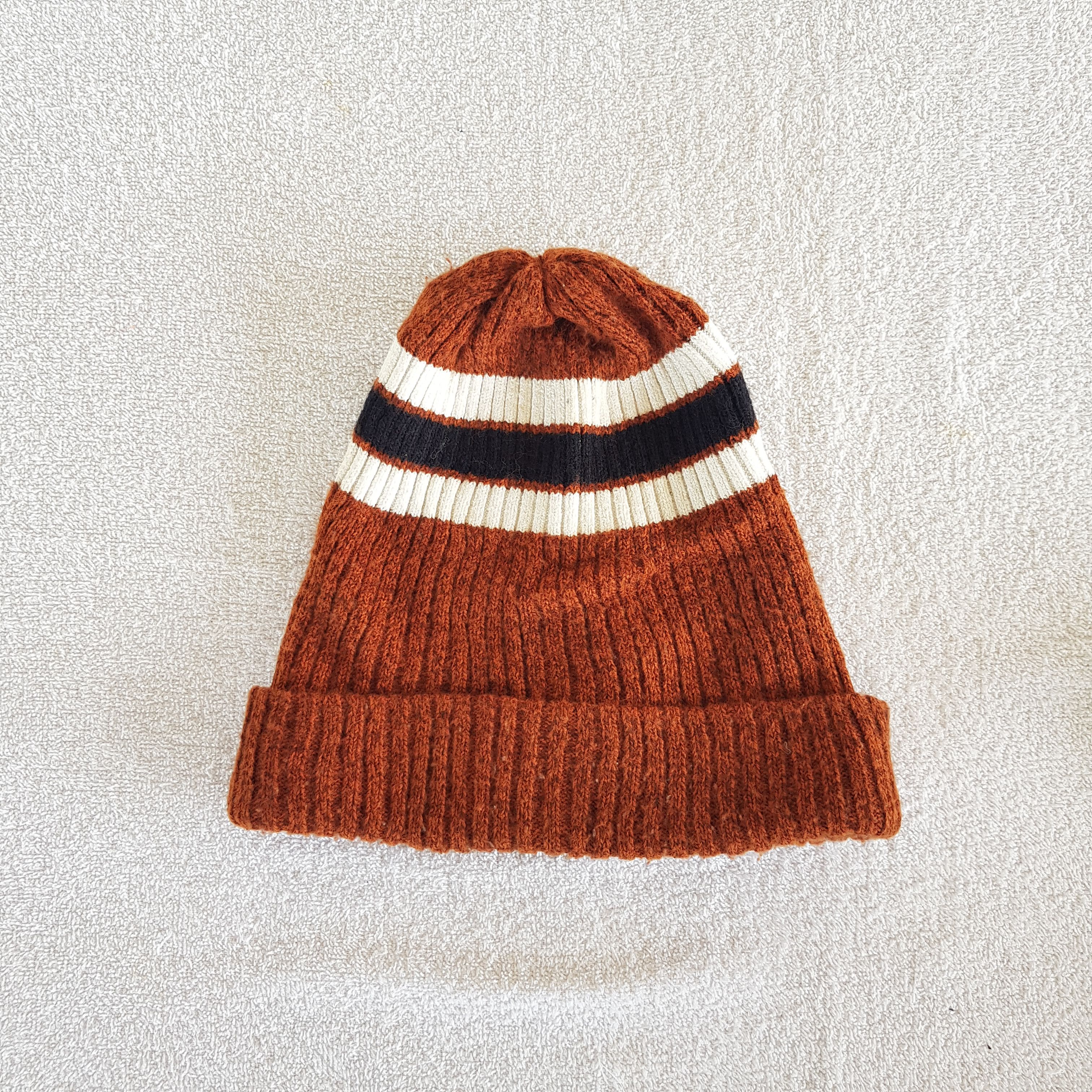 Japanese Brand × Vintage Vintage Unknown Japanese Beanie Snow Cap Knitted Hats Size ONE SIZE - 5 Thumbnail