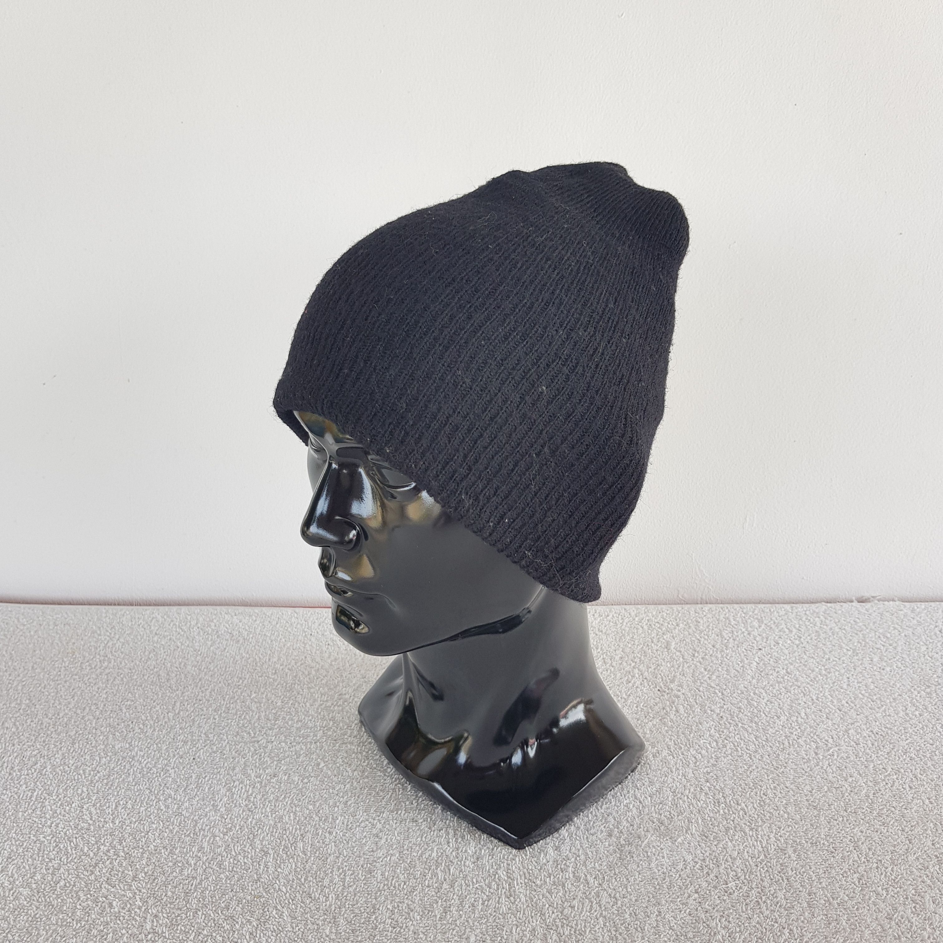 Japanese Brand × Vintage Vintage Unknown Plain Beanie Snow Cap Japanese Hats Size ONE SIZE - 1 Thumbnail