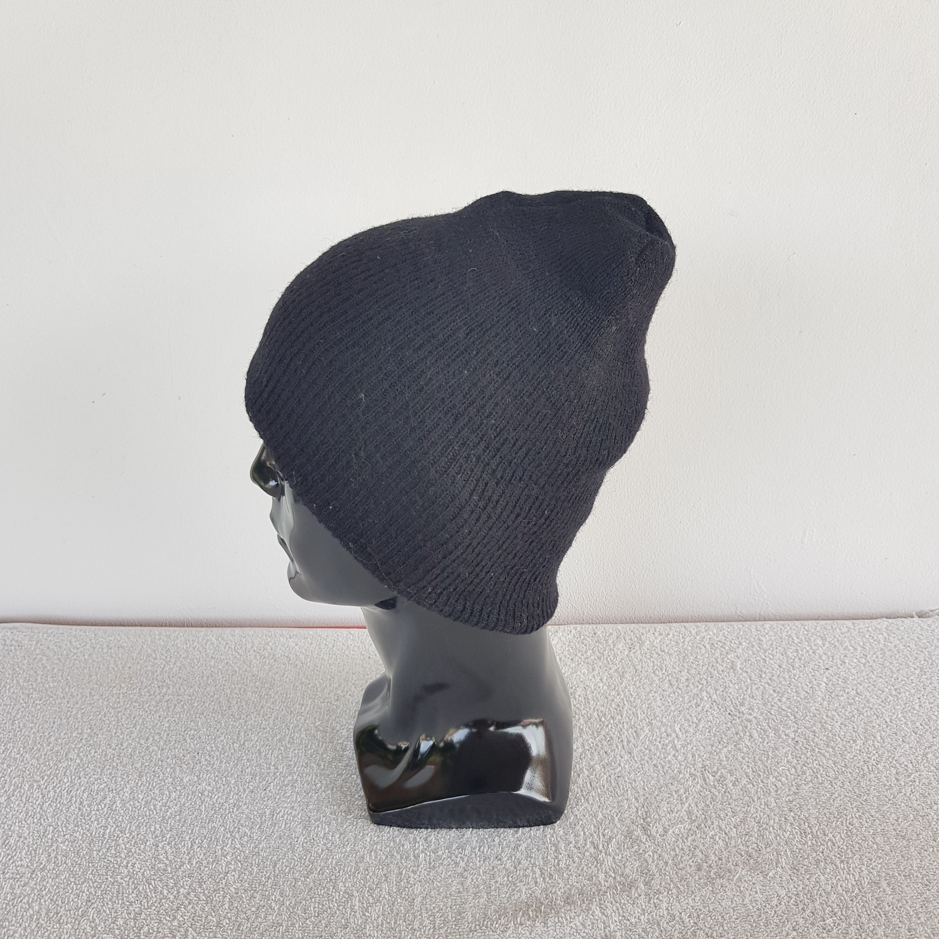 Japanese Brand × Vintage Vintage Unknown Plain Beanie Snow Cap Japanese Hats Size ONE SIZE - 4 Thumbnail