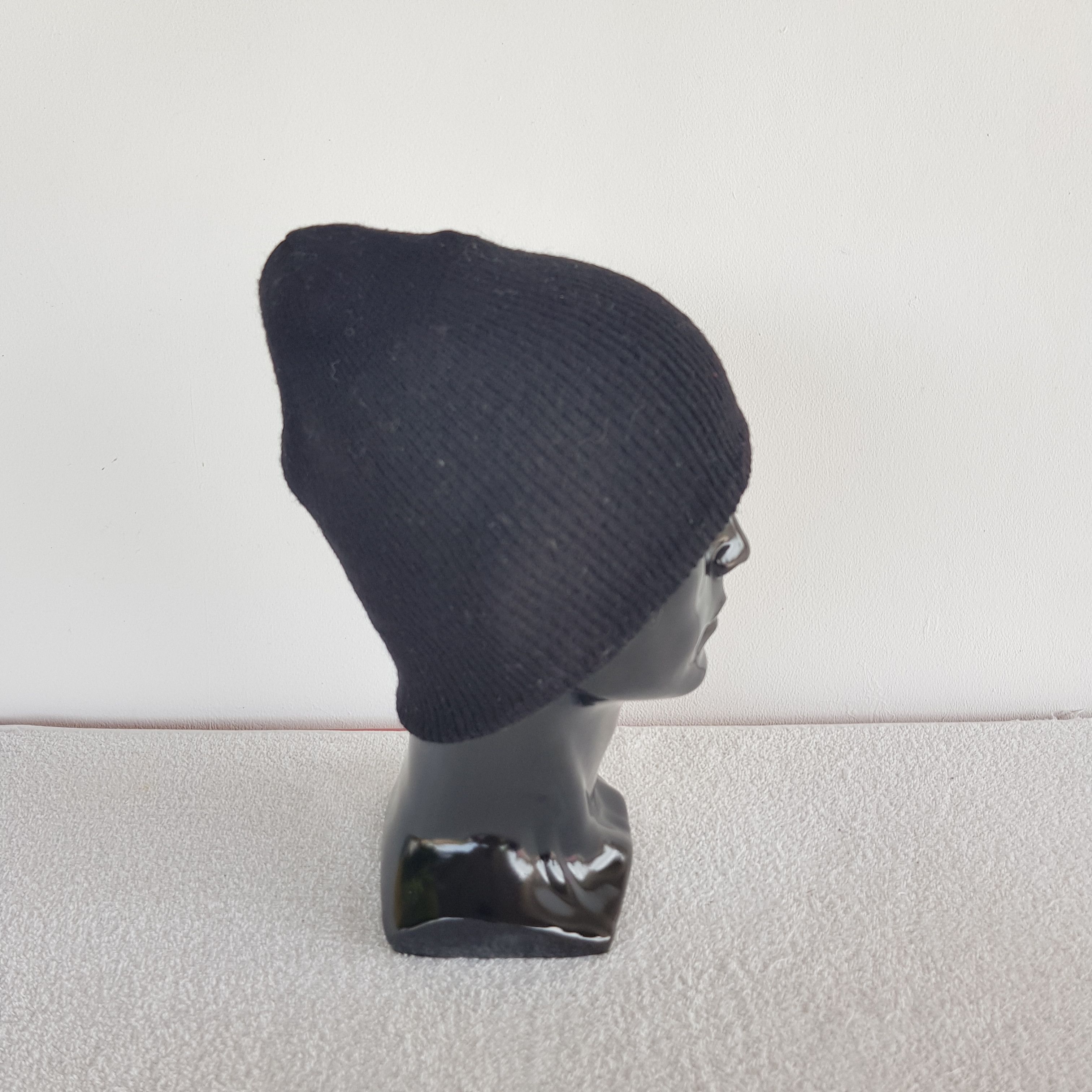 Japanese Brand × Vintage Vintage Unknown Plain Beanie Snow Cap Japanese Hats Size ONE SIZE - 3 Thumbnail