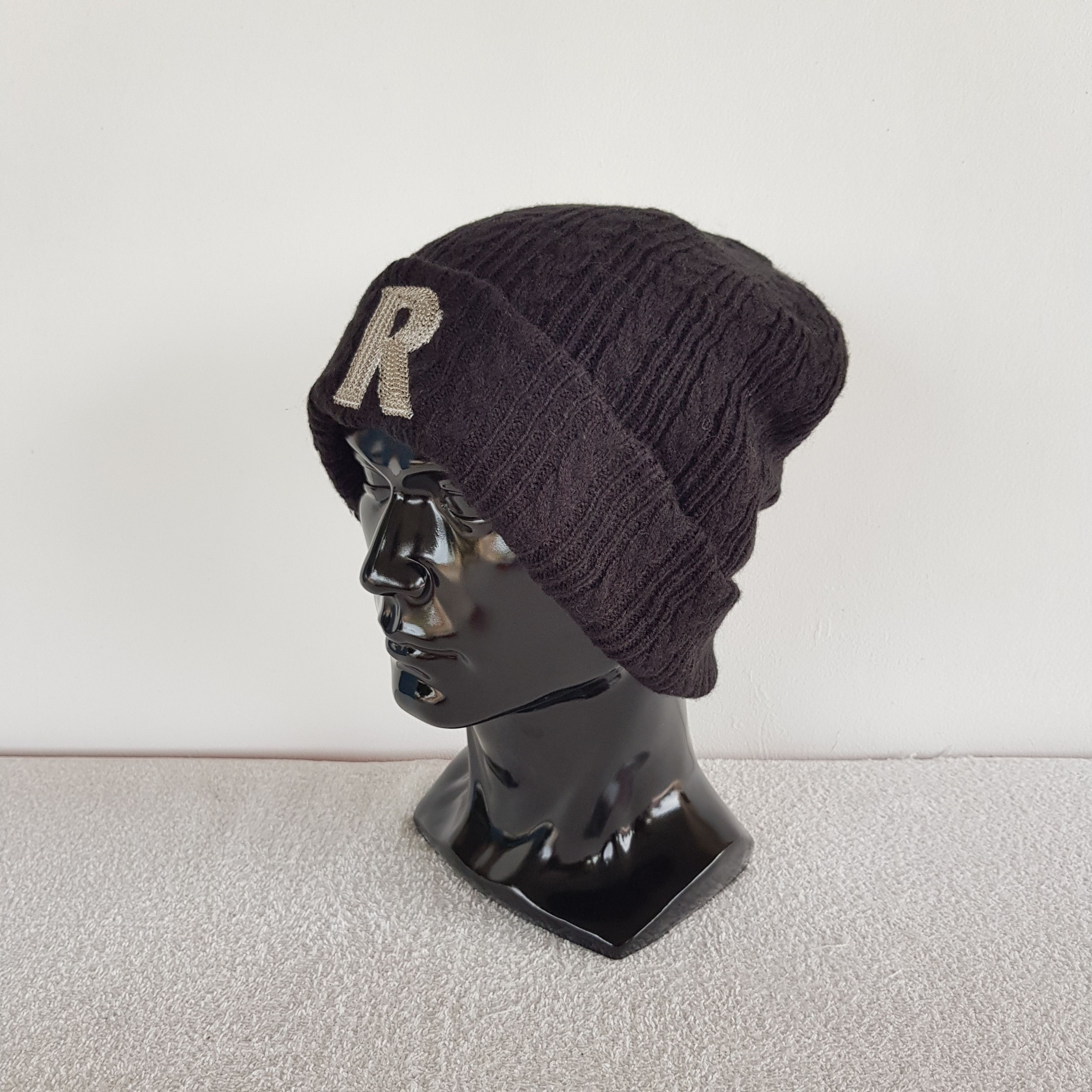 Japanese Brand × Vintage Vintage Rusty Beanie Snow Cap R Letterman Hats - AC10651. Size ONE SIZE - 2 Thumbnail