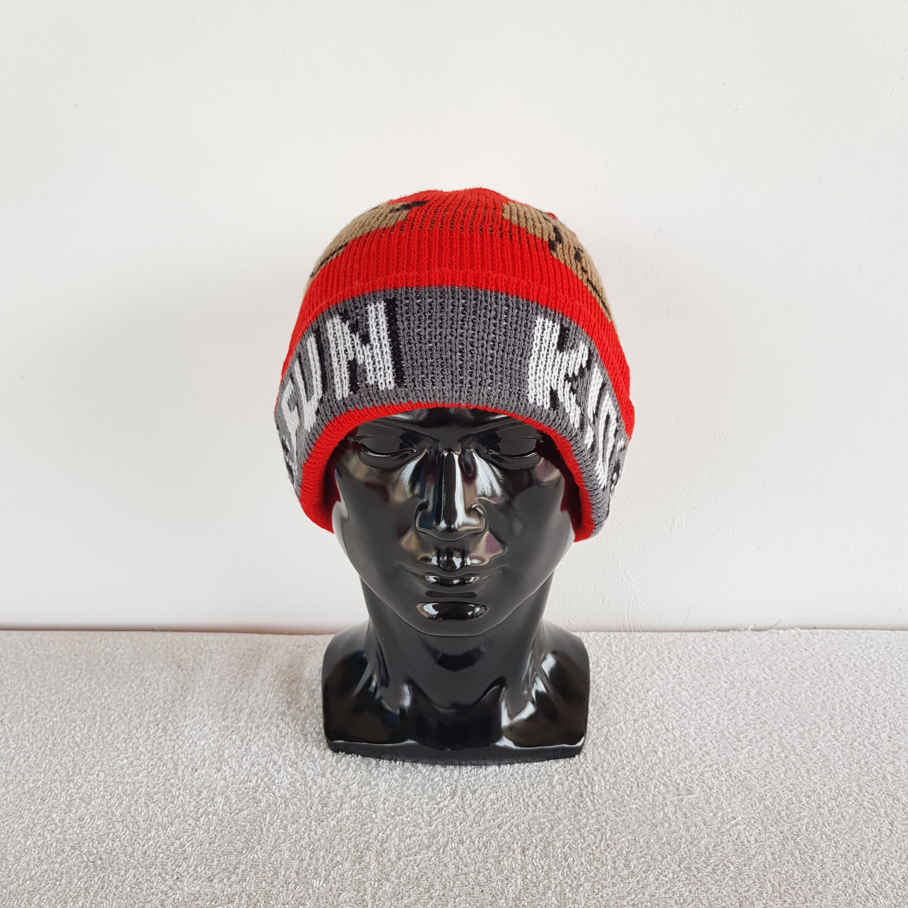 Japanese Brand × Vintage Vintage Kids Fun Beanie Japanese Snow Cap Cartoon Hats Size ONE SIZE - 2 Thumbnail