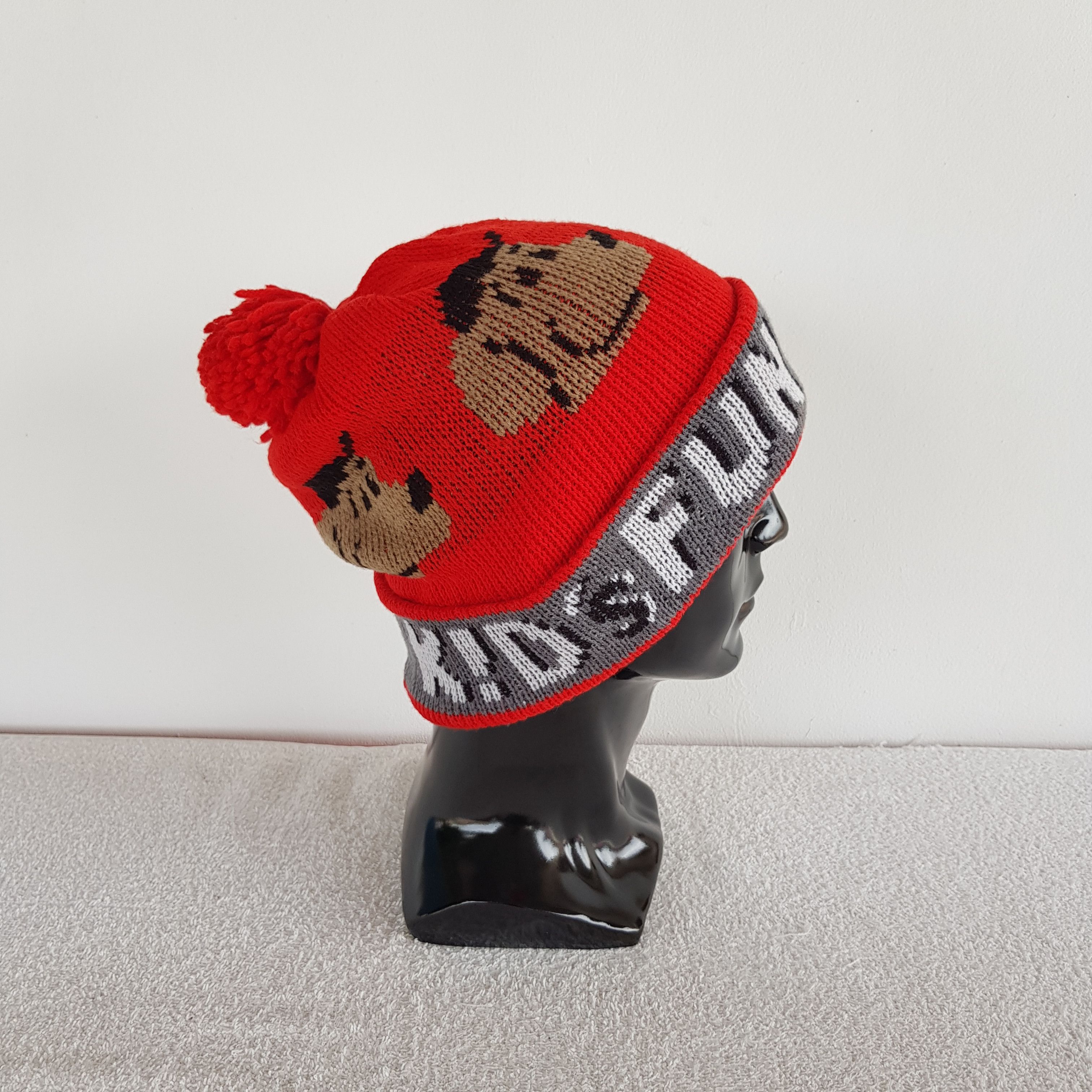 Japanese Brand × Vintage Vintage Kids Fun Beanie Japanese Snow Cap Cartoon Hats Size ONE SIZE - 3 Thumbnail