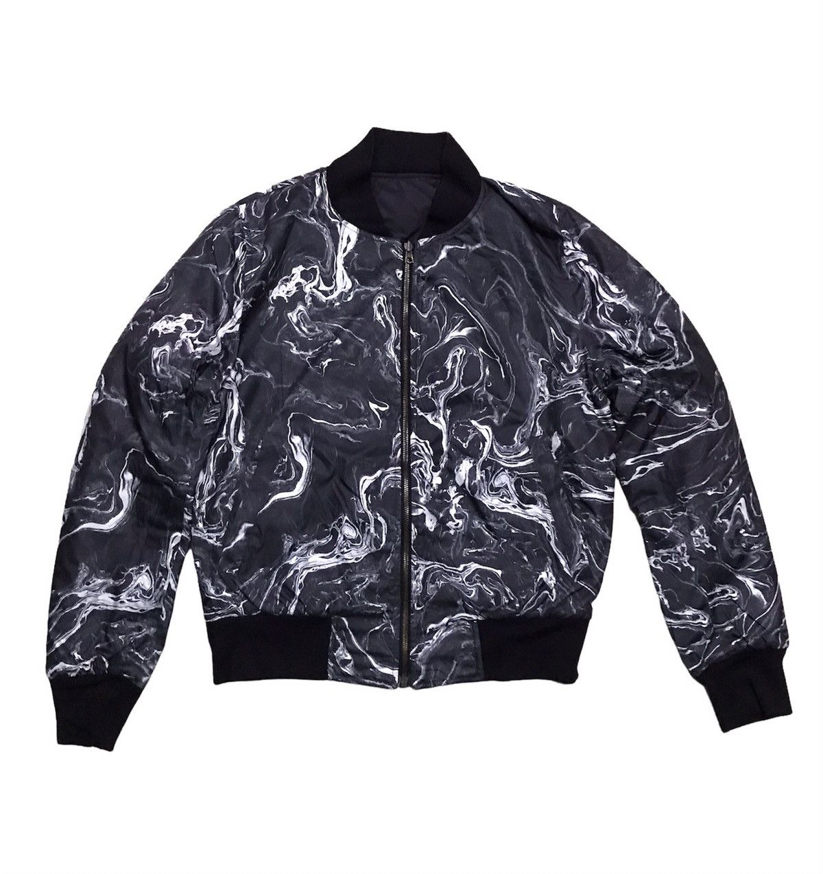 Sandro Sandro Paris reversible jacket marble smoke | Grailed