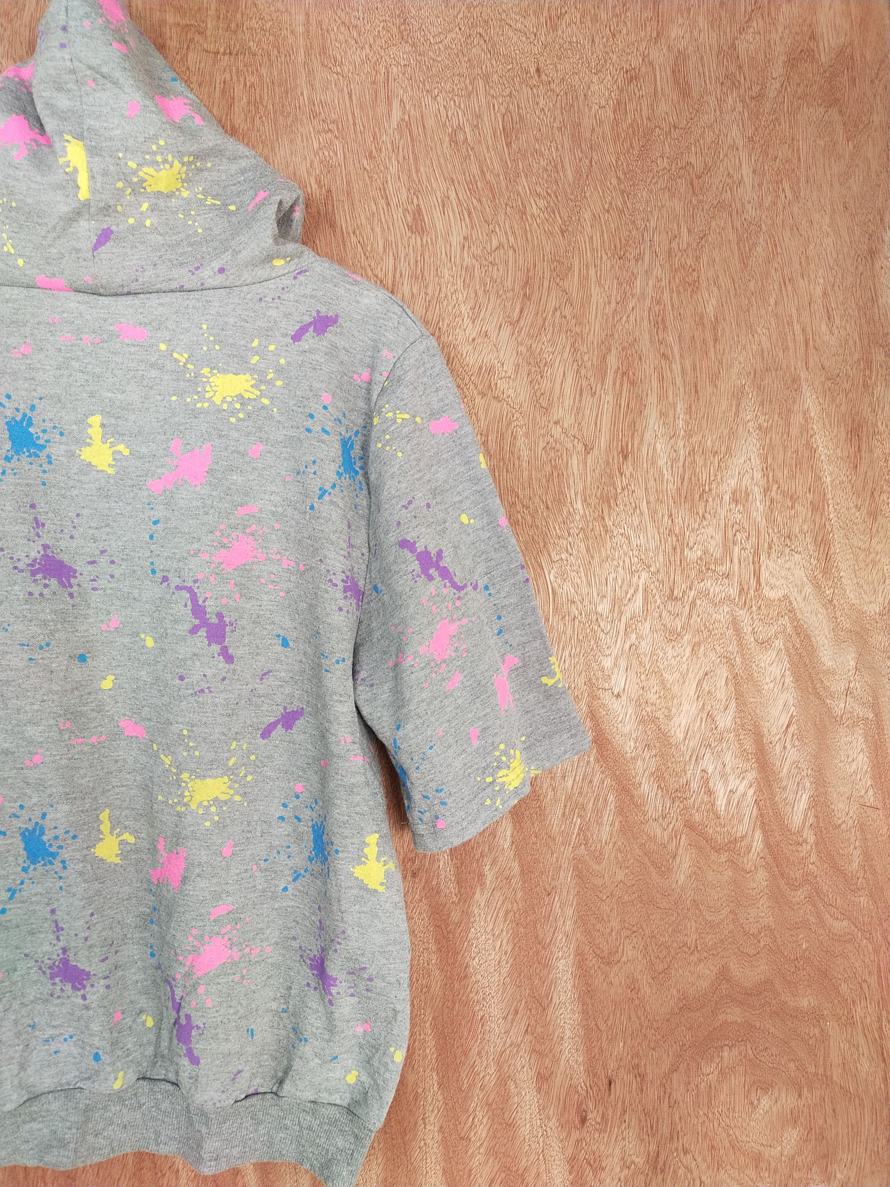 Japanese Brand Notable gray painter hoodie sweatshirt #S178 Size M / US 6-8 / IT 42-44 - 9 Thumbnail