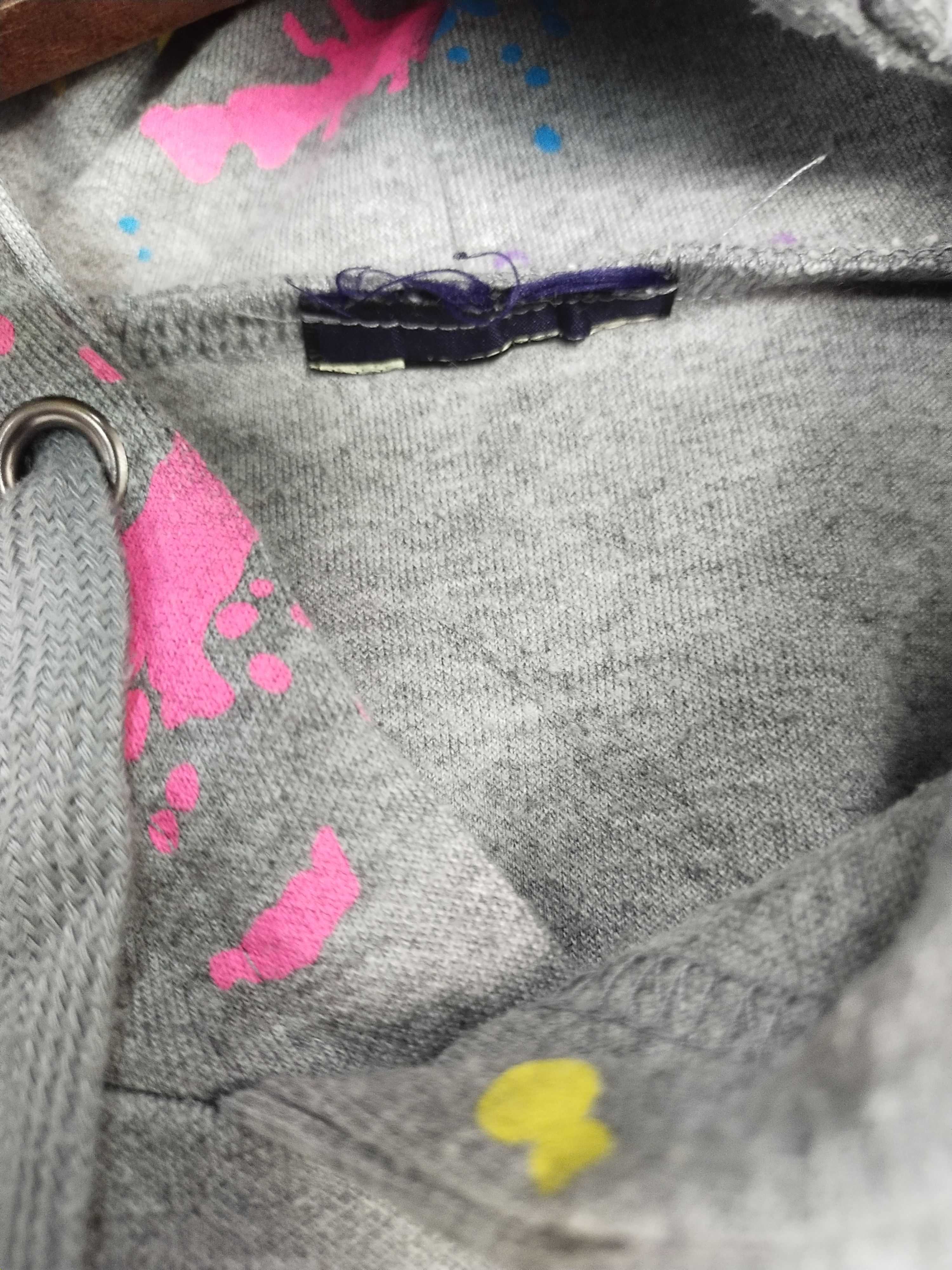 Japanese Brand Notable gray painter hoodie sweatshirt #S178 Size M / US 6-8 / IT 42-44 - 6 Thumbnail
