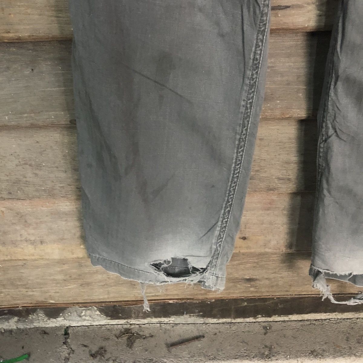 Japanese Brand Japanese Brand Distressed Cargo Multipocket Pants #H365 Size US 32 / EU 48 - 17 Thumbnail