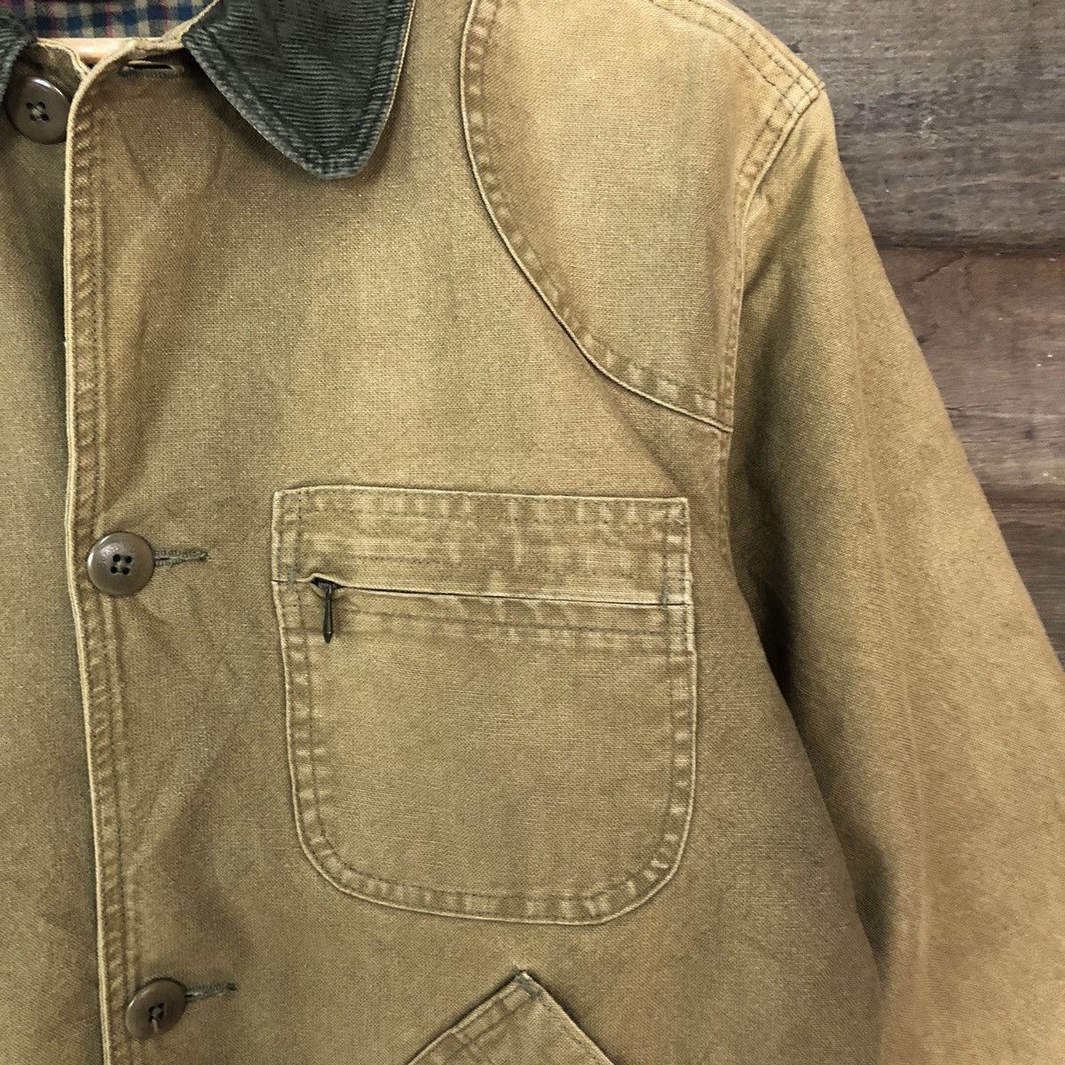 L.L. Bean L.L Bean faded Brown vintage jacket #H363 Size US M / EU 48-50 / 2 - 6 Thumbnail