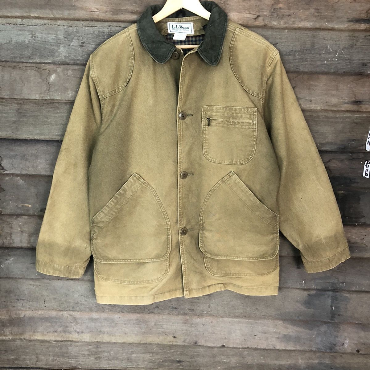 L.L. Bean L.L Bean faded Brown vintage jacket #H363 Size US M / EU 48-50 / 2 - 3 Thumbnail