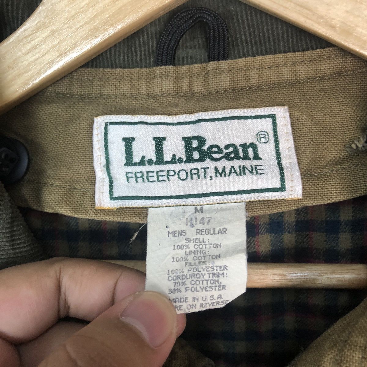 L.L. Bean L.L Bean faded Brown vintage jacket #H363 Size US M / EU 48-50 / 2 - 7 Thumbnail
