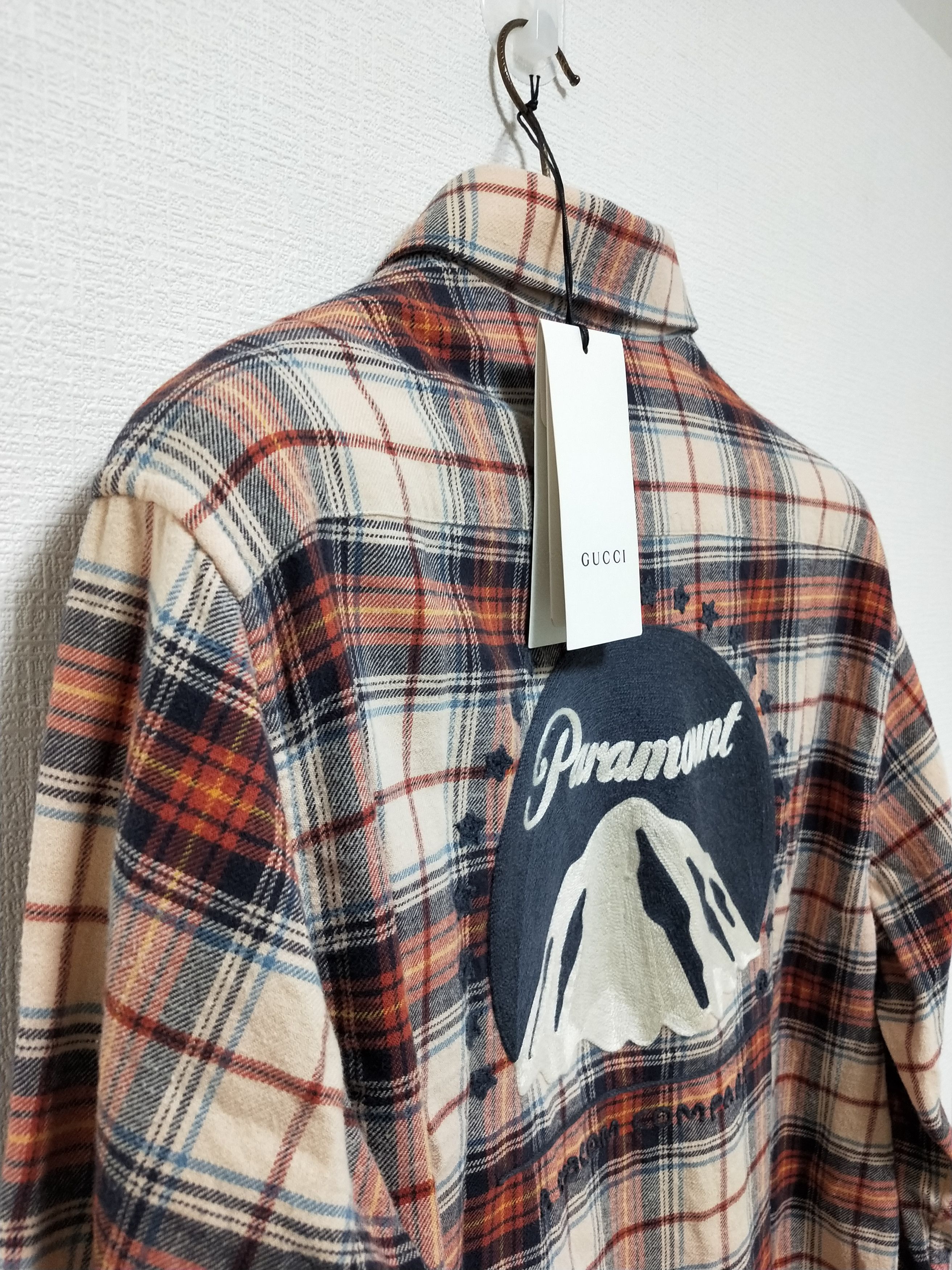 Gucci 'Paramount' Logo Shirt Size US S / EU 44-46 / 1 - 4 Thumbnail