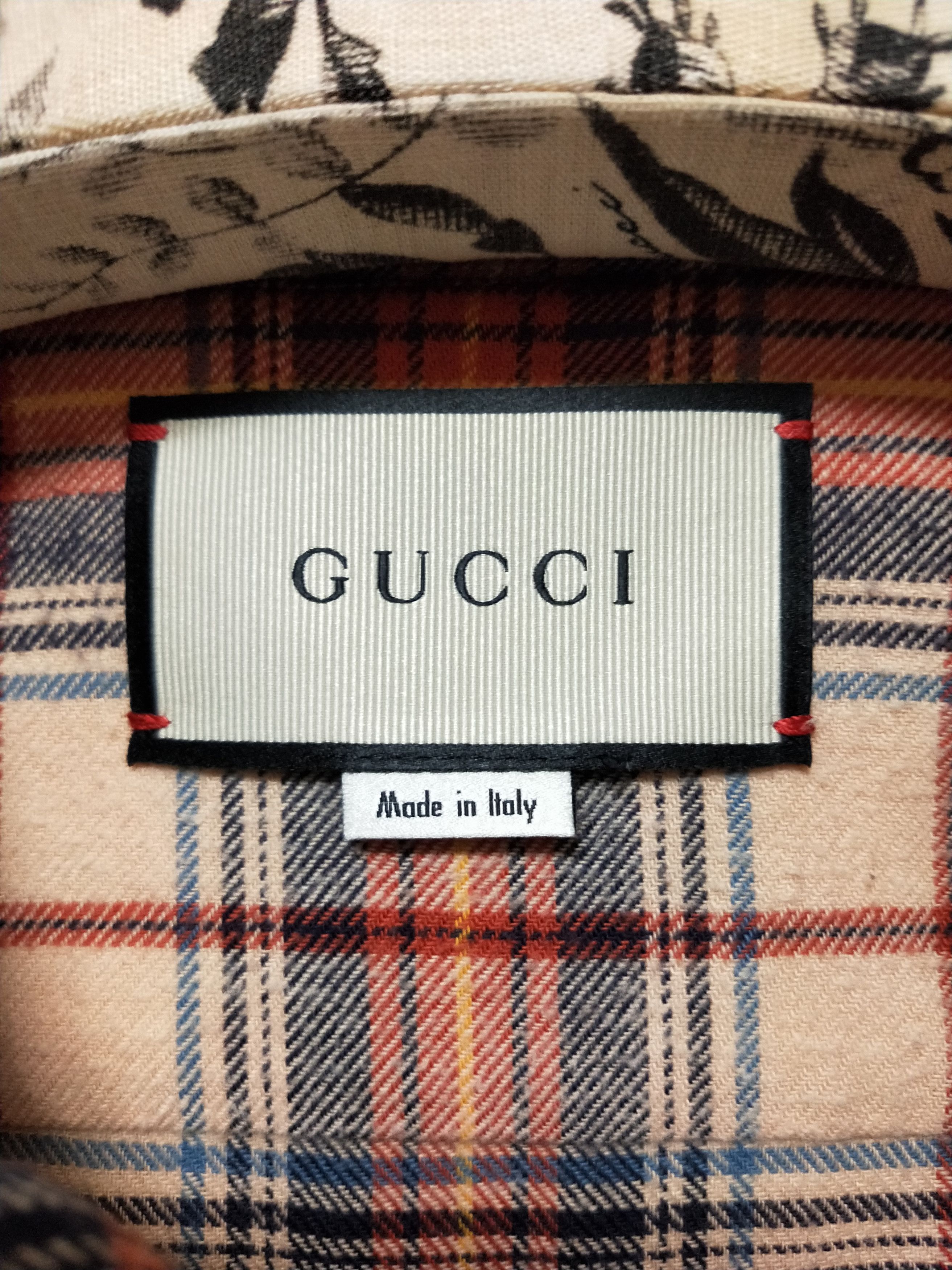Gucci 'Paramount' Logo Shirt Size US S / EU 44-46 / 1 - 5 Thumbnail